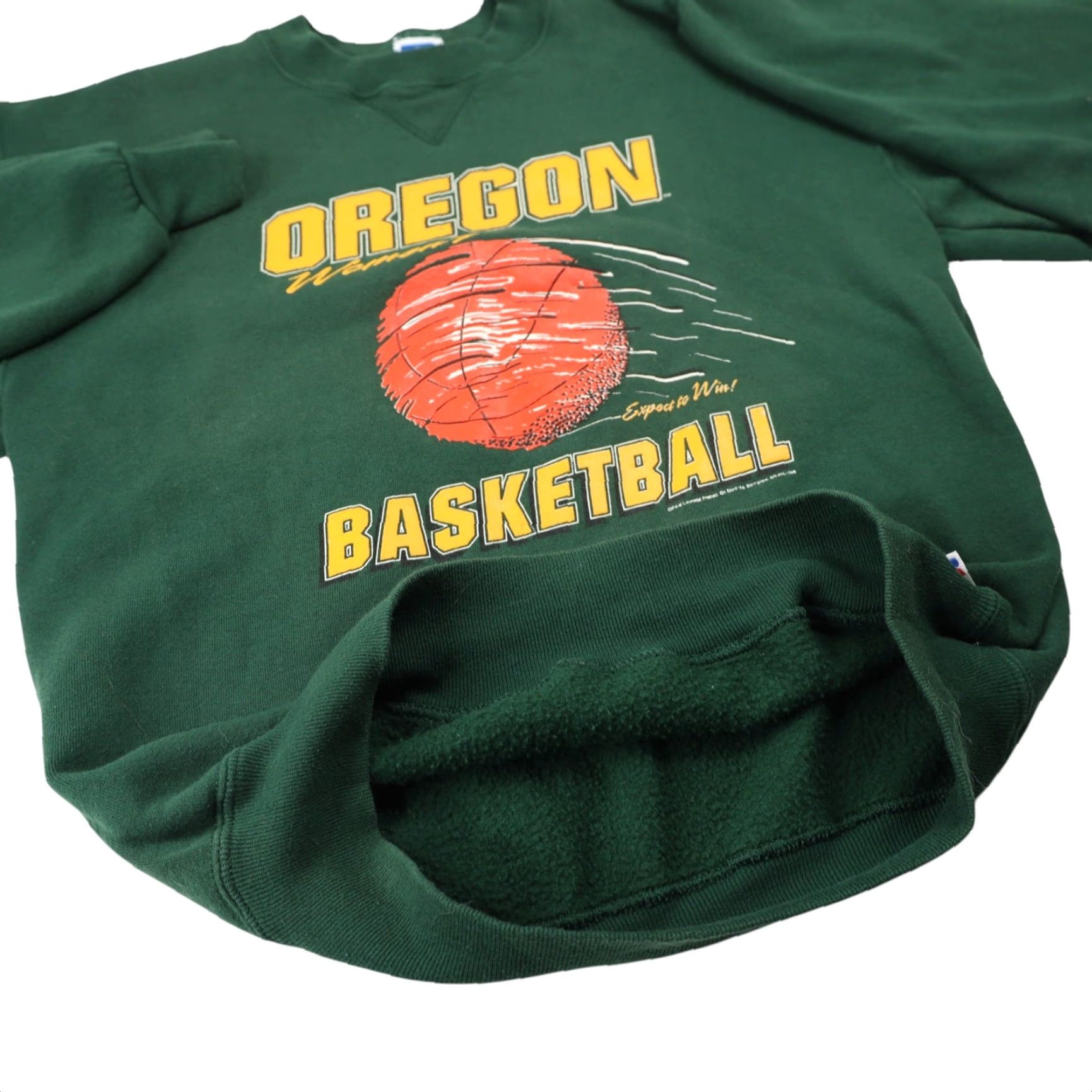 Russell Athletic VINTAGE Russell University of Oregon Ducks Womens Basketball Graphic Sweatshirt Size M / US 6-8 / IT 42-44 - 8 Thumbnail