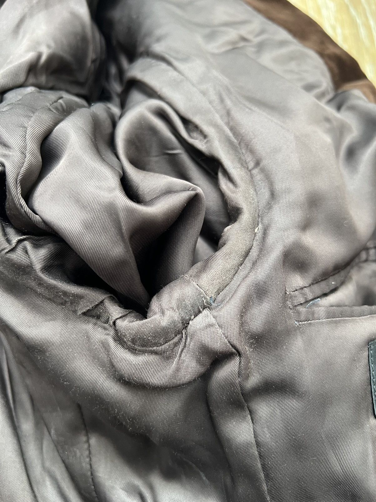 Vintage Vintage yves saint laurent brown velvet velour blazer jacket Size S / US 4 / IT 40 - 5 Thumbnail