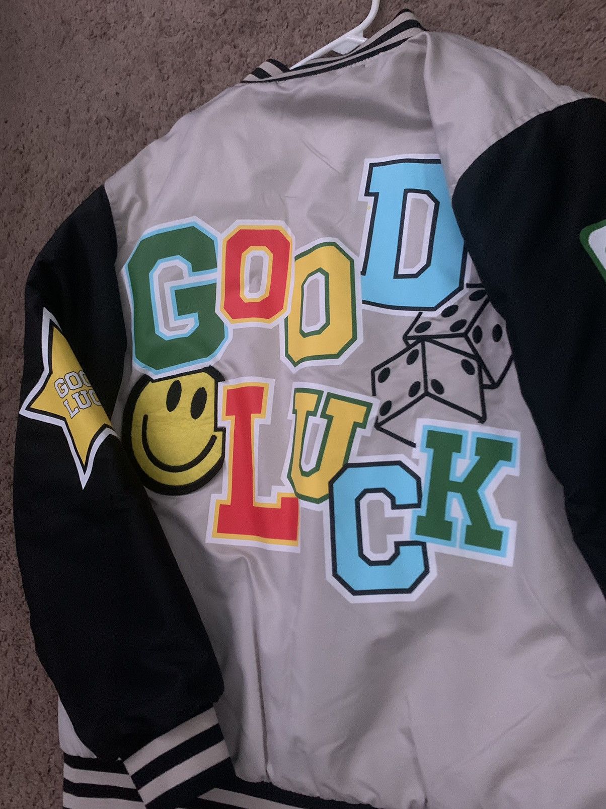 Vintage Good Luck Vintage Varsity Jacket Size US M / EU 48-50 / 2 - 4 Thumbnail