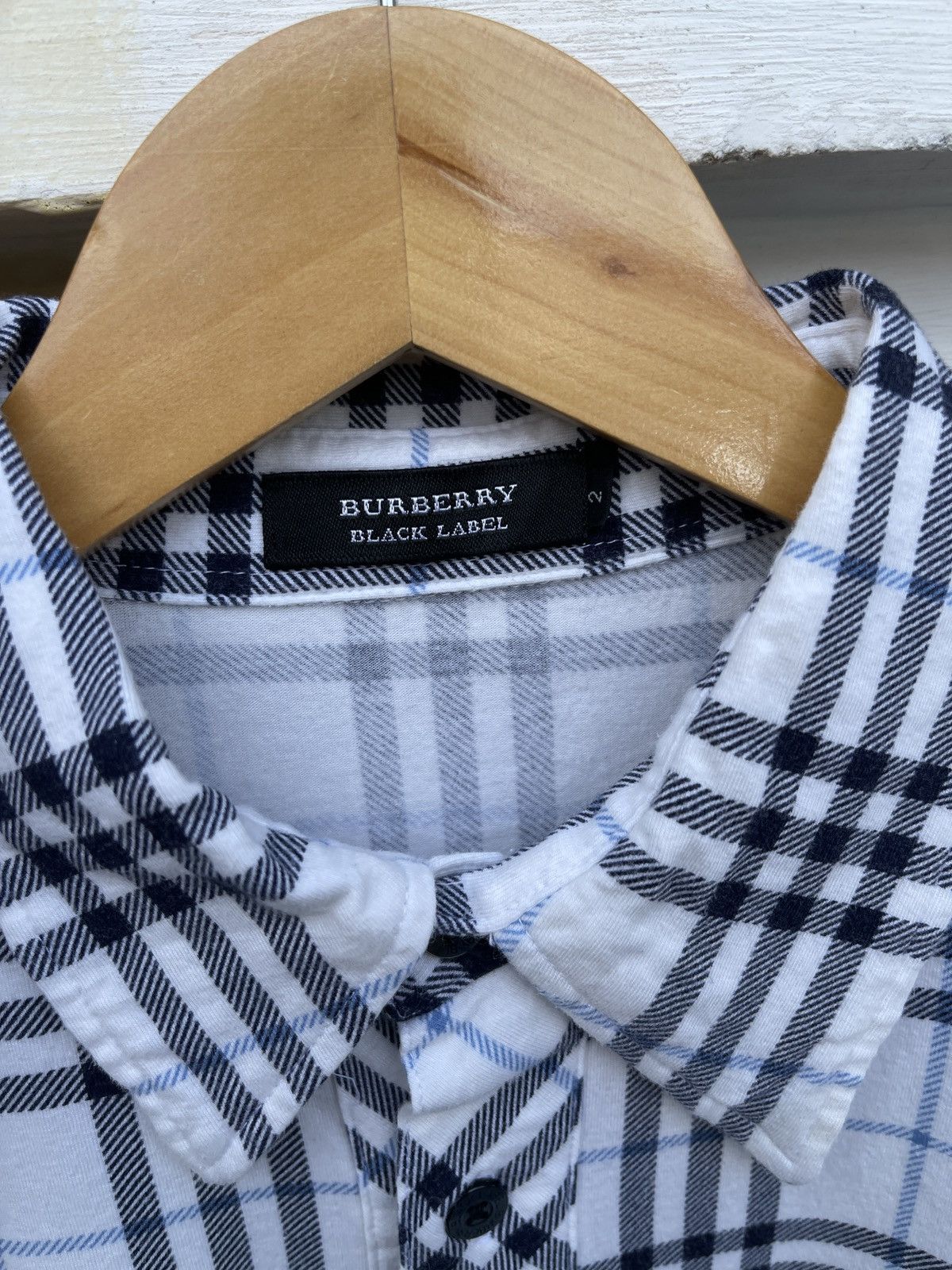Black Label × Burberry Last Drop🔥Rare🔥Burberry Black Label Polo Tee Size US S / EU 44-46 / 1 - 5 Thumbnail