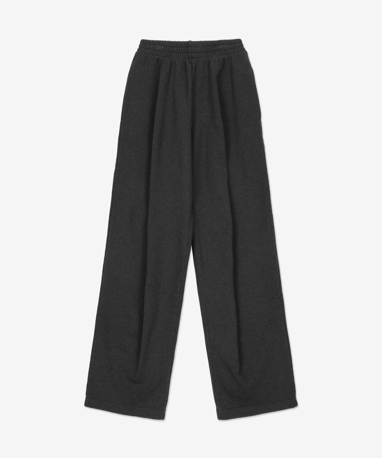 Balenciaga o1w1db10226 Baggy Sweatpants & Joggers in Dark Heather Grey Size US 26 / EU 42 - 1 Thumbnail