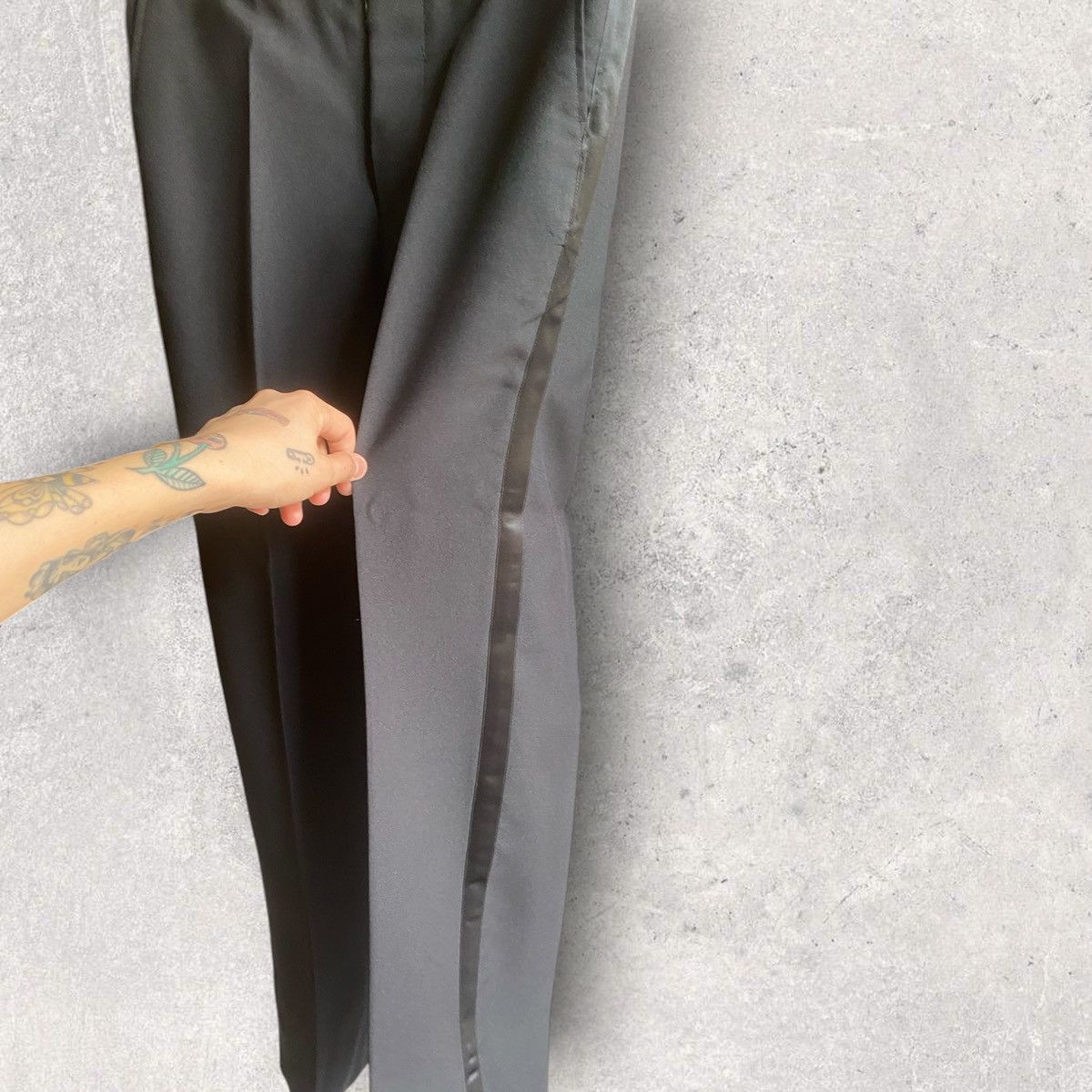 Maison Margiela Vintage SS 2000 Anatomic Tux Trousers Size US 30 / EU 46 - 2 Thumbnail