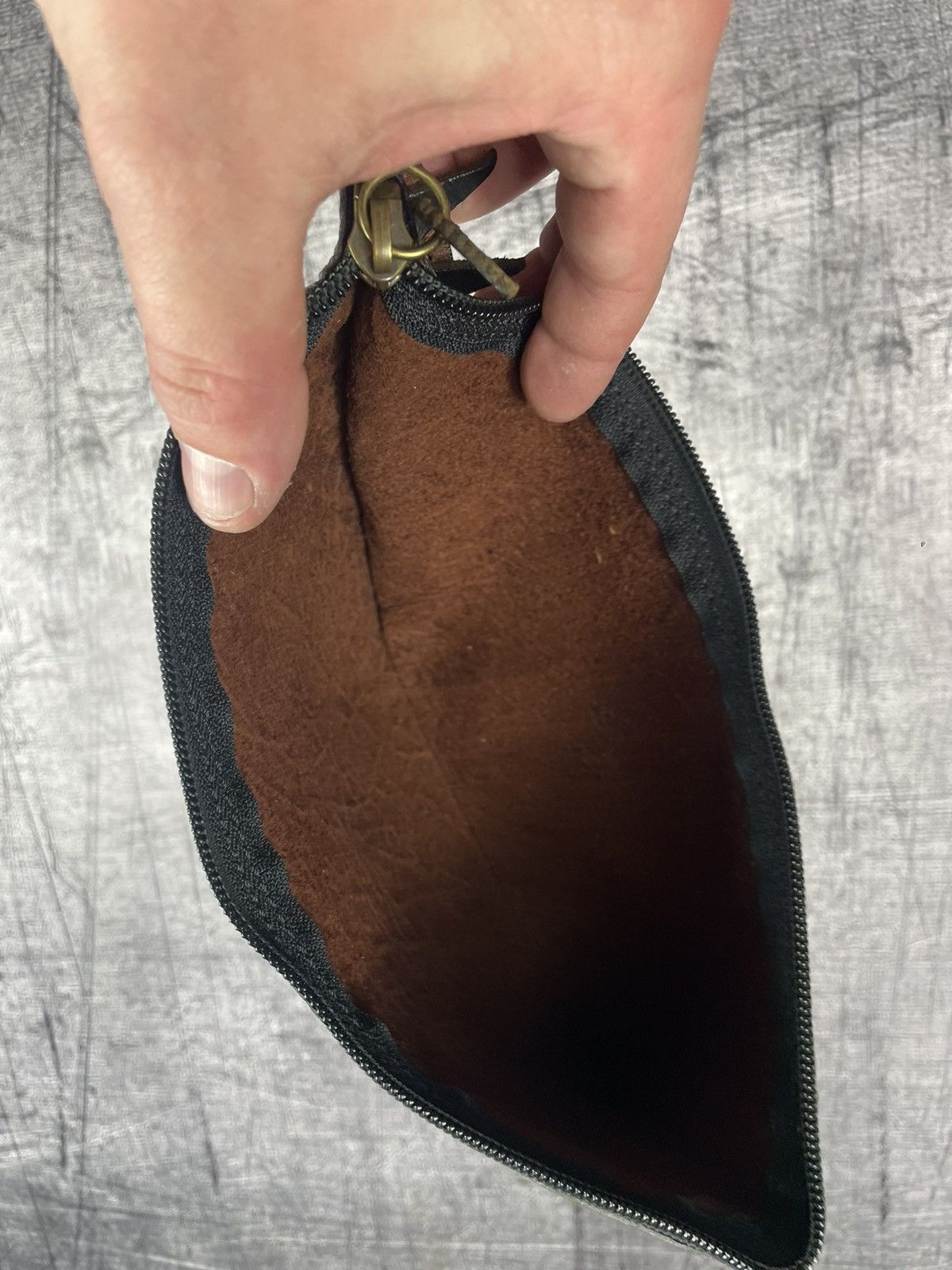 Other EggSkin Lab Hand Made Leather Avantgarde Clutch/Bag Size ONE SIZE - 12 Thumbnail