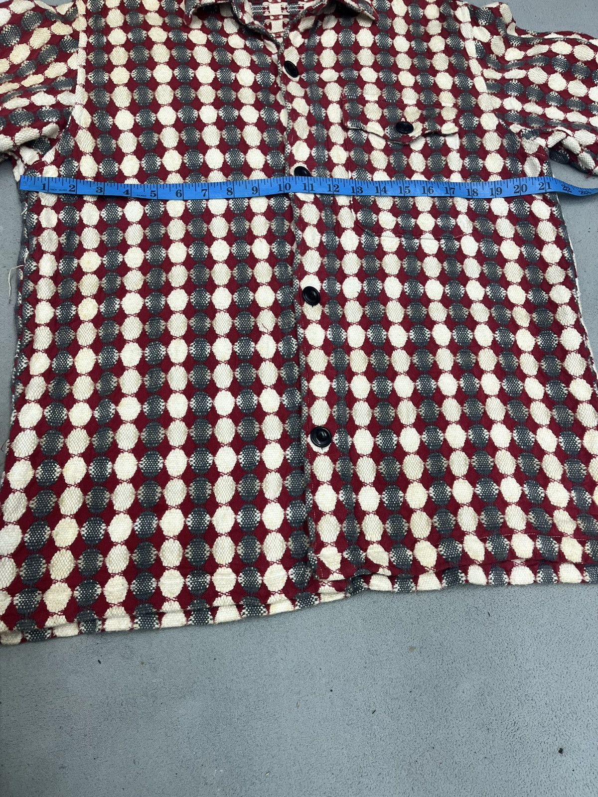 Sugar Cane ARCHIVE🔥ORANGE HELMET GEOMETRIC JACKET Size US L / EU 52-54 / 3 - 9 Thumbnail