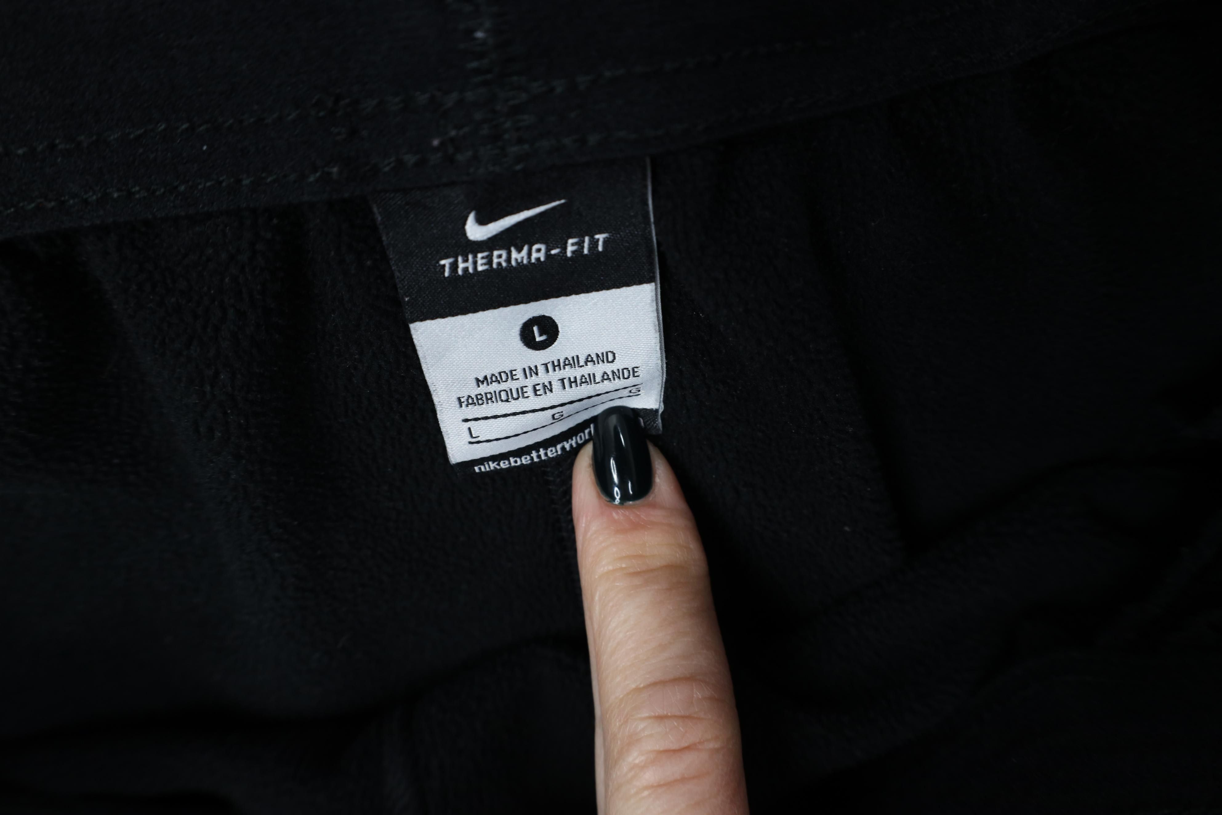 Nike Vintage Nike Livestrong Armstrong Wide Leg Sweatpants Black Size 30" / US 8 / IT 44 - 8 Thumbnail