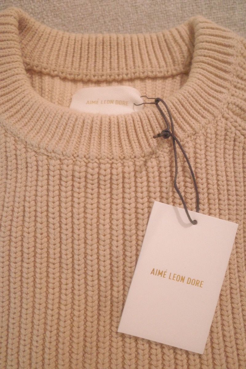 Aime Leon Dore AIME LEON DORE SHAKER STITCH CREWNECK SWEATER SOUTH BEACH Size US S / EU 44-46 / 1 - 3 Thumbnail