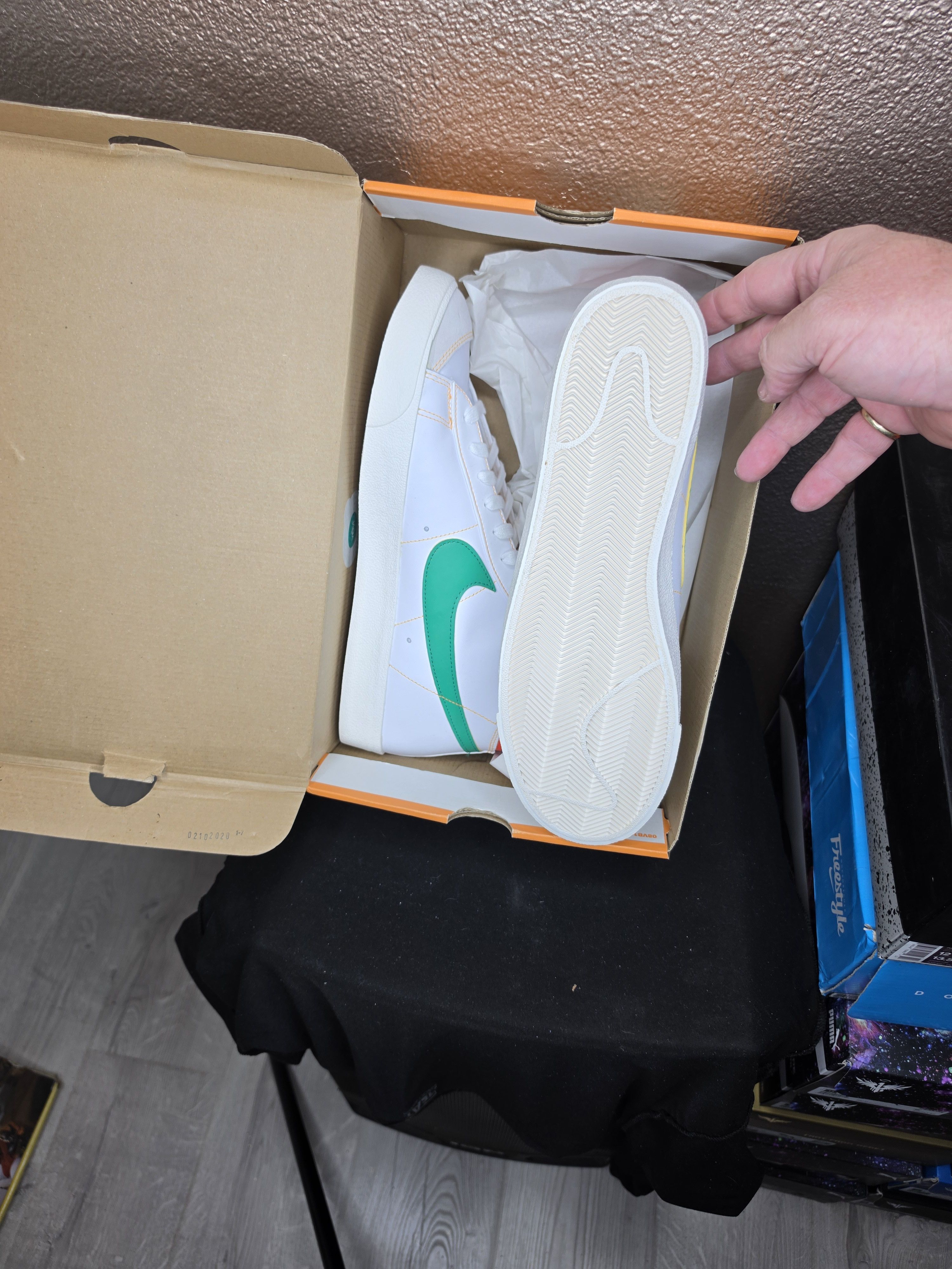 Nike 🔥 Nike Blazer Mid ’77 Vintage “Roswell Rayguns” 🔥 Size US 13 / EU 46 - 5 Thumbnail