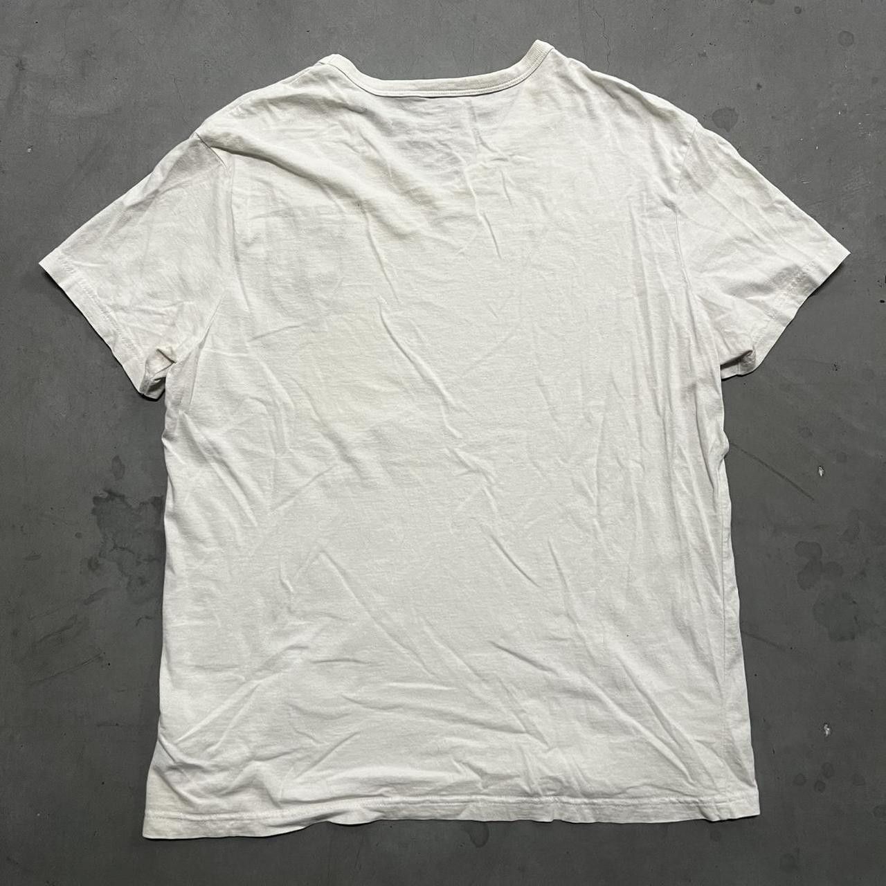 Guess Vintage Y2K/2000s Guess White Y2K Graphic Tee! Size L / US 10 / IT 46 - 3 Thumbnail