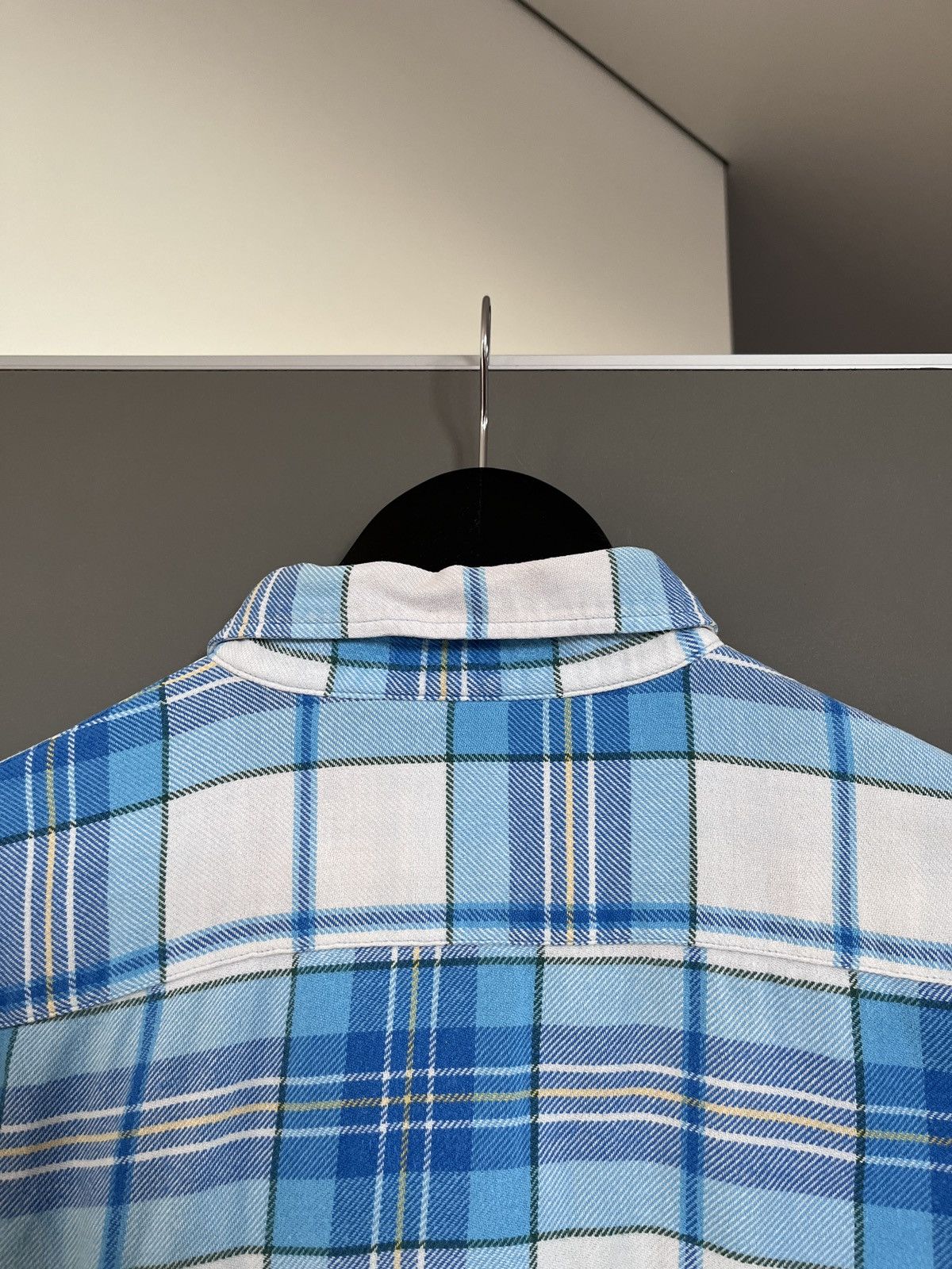 Portuguese Flannel Portuguese Flannel Blue Checkered Flannel Shirt Size S / US 4 / IT 40 - 11 Thumbnail