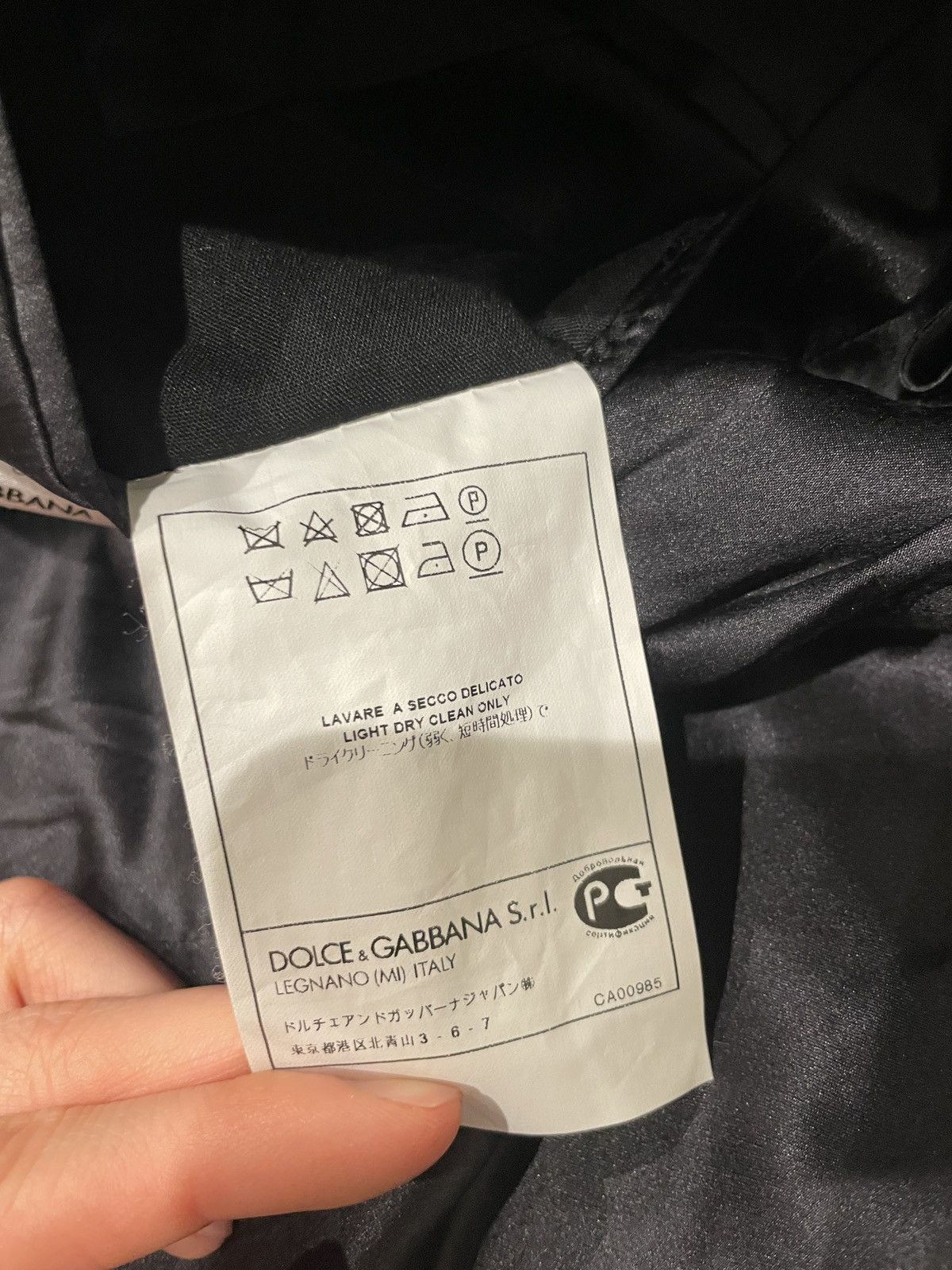 Dolce & Gabbana dolce & gabbana spring 2019 martini fit tuxedo ensemble Size 34S - 14 Thumbnail