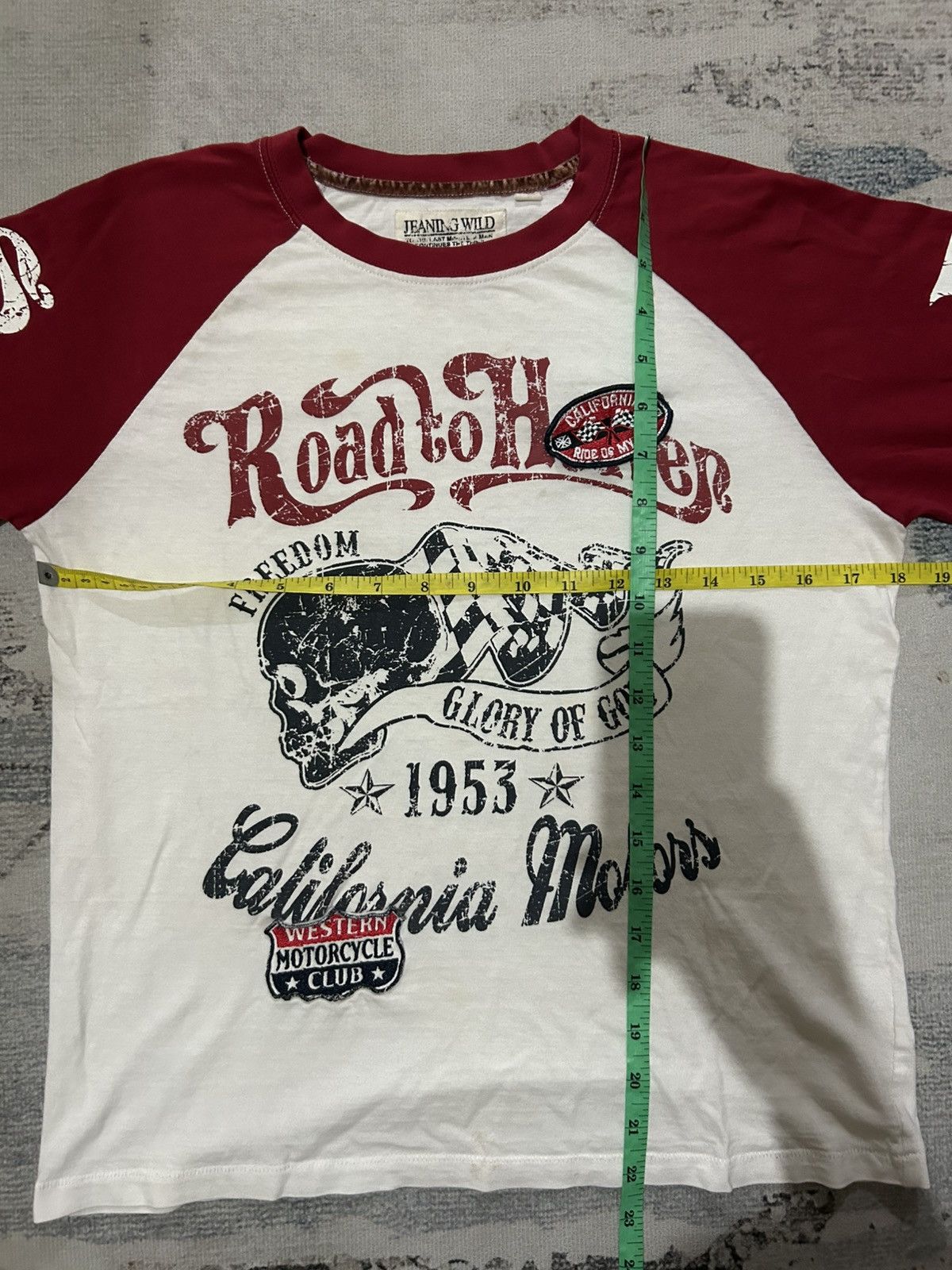Jeaning Wild Poem Longsleeve Y2k