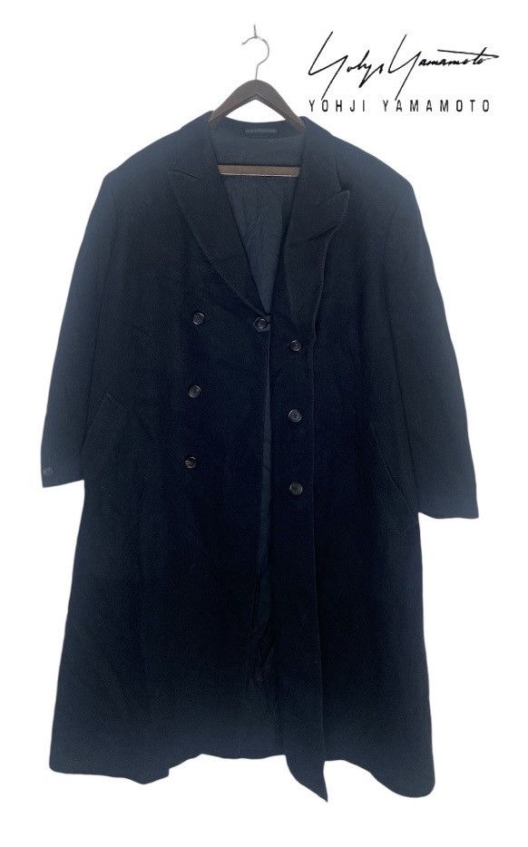 Yohji Yamamoto Vintage Japanese fashion Master Yohji Yamamoto Wool coat Size US M / EU 48-50 / 2 - 7 Thumbnail