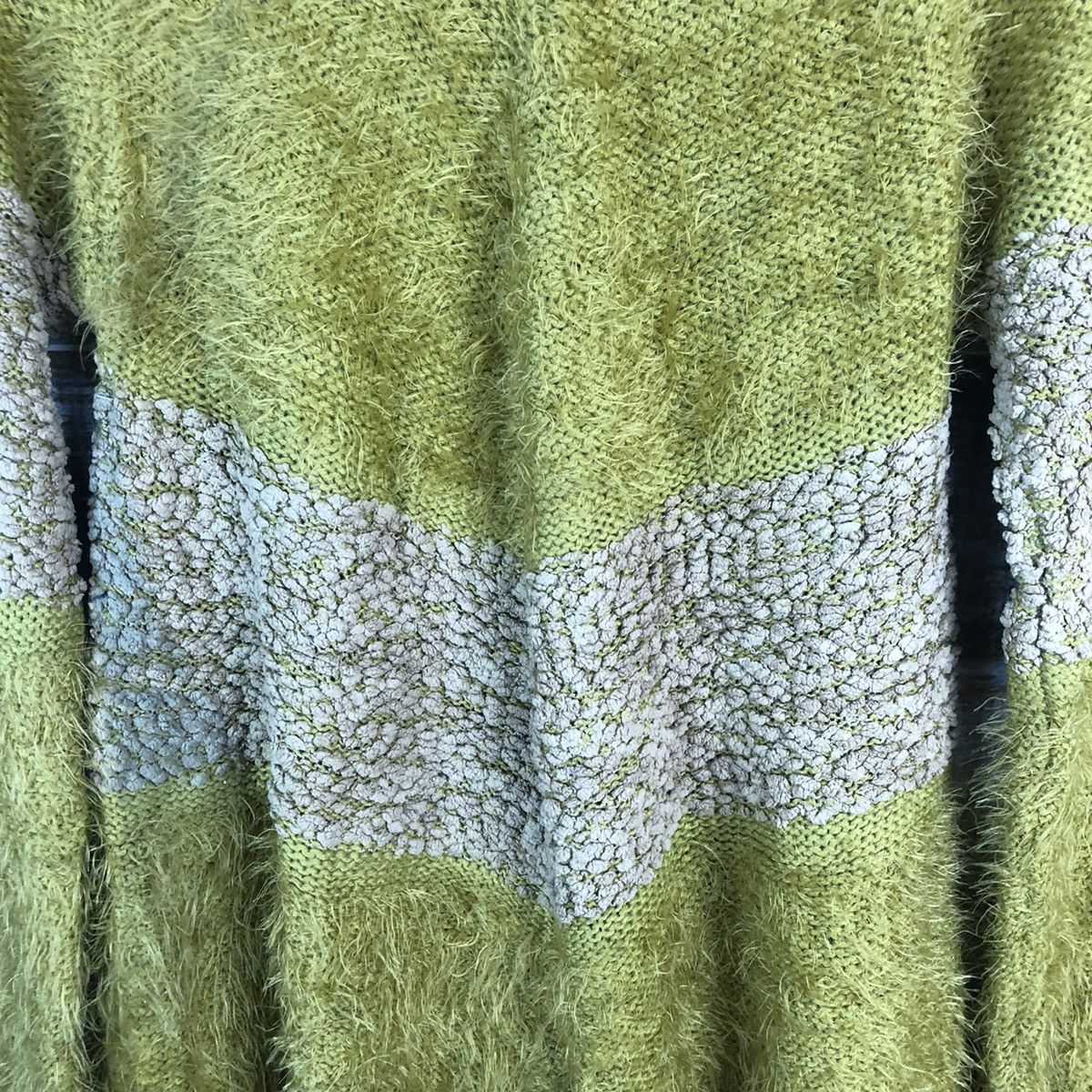 Homespun Knitwear × Japanese Brand DLL Koibito Misaki Green Knitwear vintage #C026 Size M / US 6-8 / IT 42-44 - 14 Thumbnail