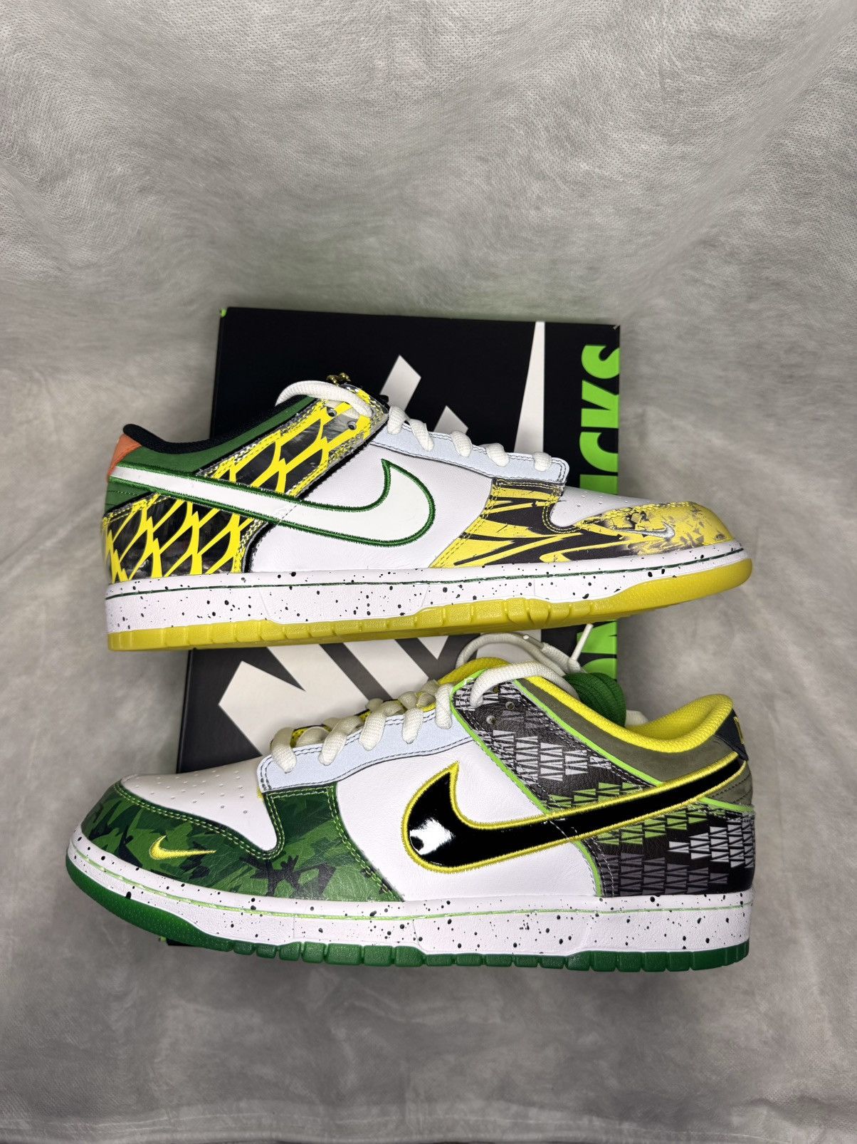 Nike Nike Dunk Low What the Duck University of Oregon Away PE Size US 12 / EU 45 - 4 Thumbnail