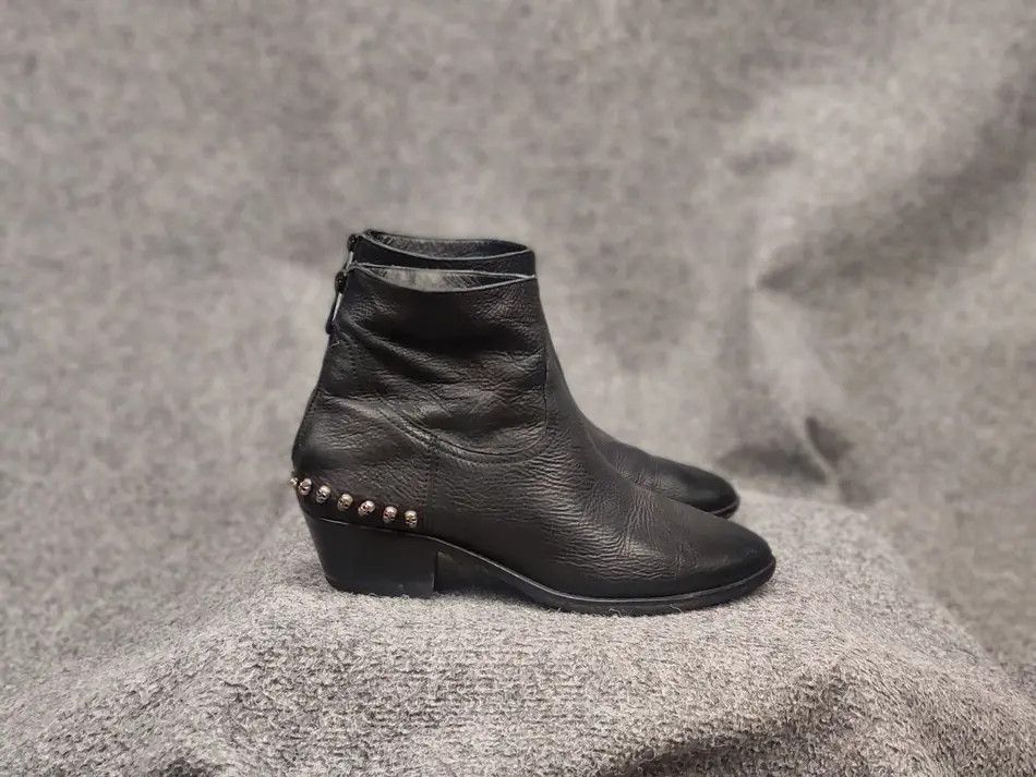 Zadig & Voltaire Zadig & Voltaire Design Zipper leather ankle women Boots Size US 11 / IT 41 - 1 Thumbnail