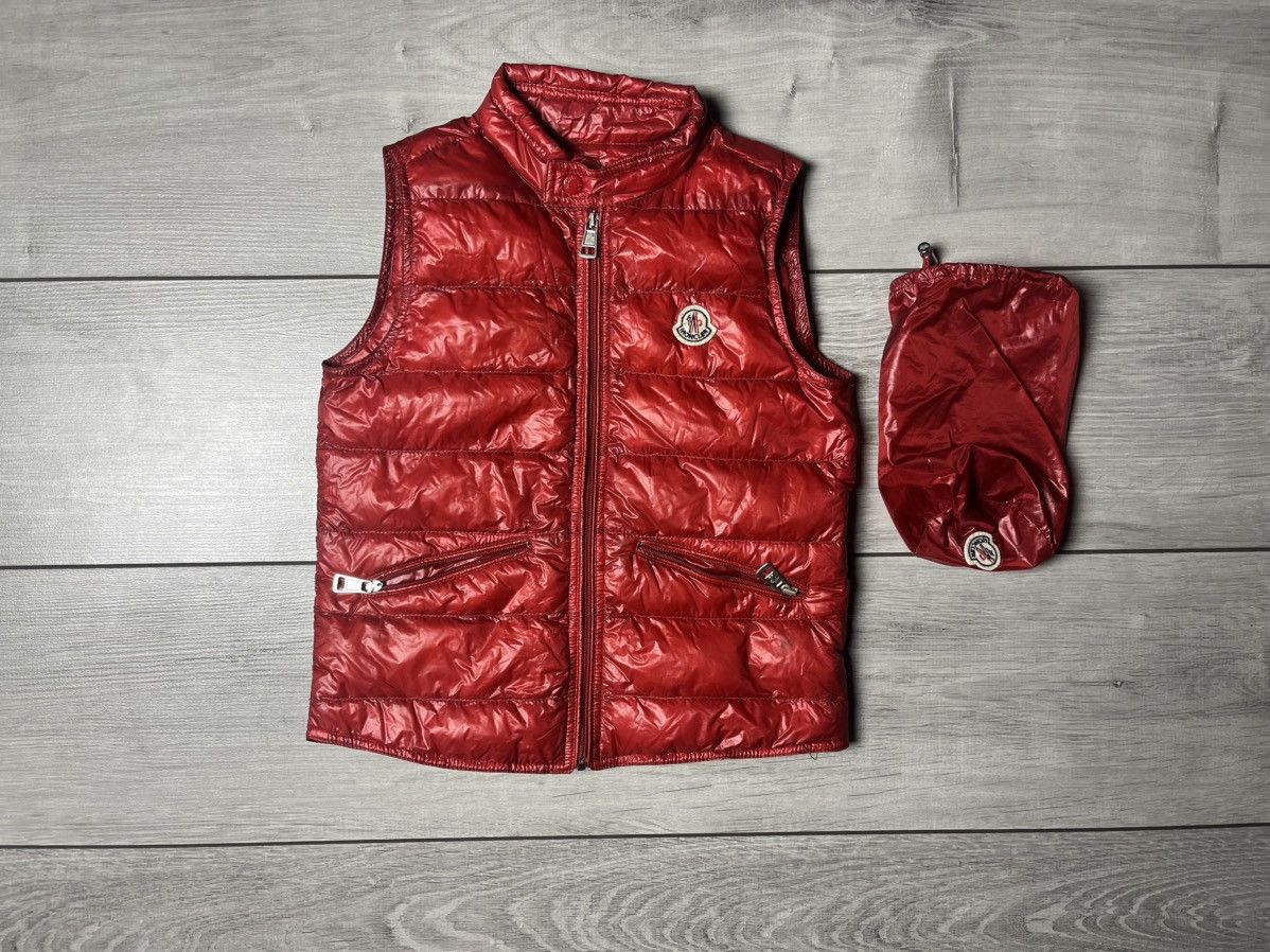 Moncler Moncler 6 ani Down Vest Size US XXS / EU 40 - 1 Thumbnail