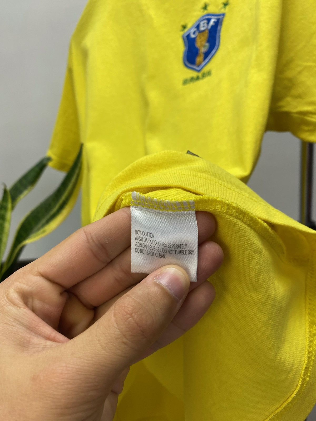 Other × Vintage Brazil 10 Pele Toffs Football Soccer Jersey Retro Remake Size US L / EU 52-54 / 3 - 8 Thumbnail