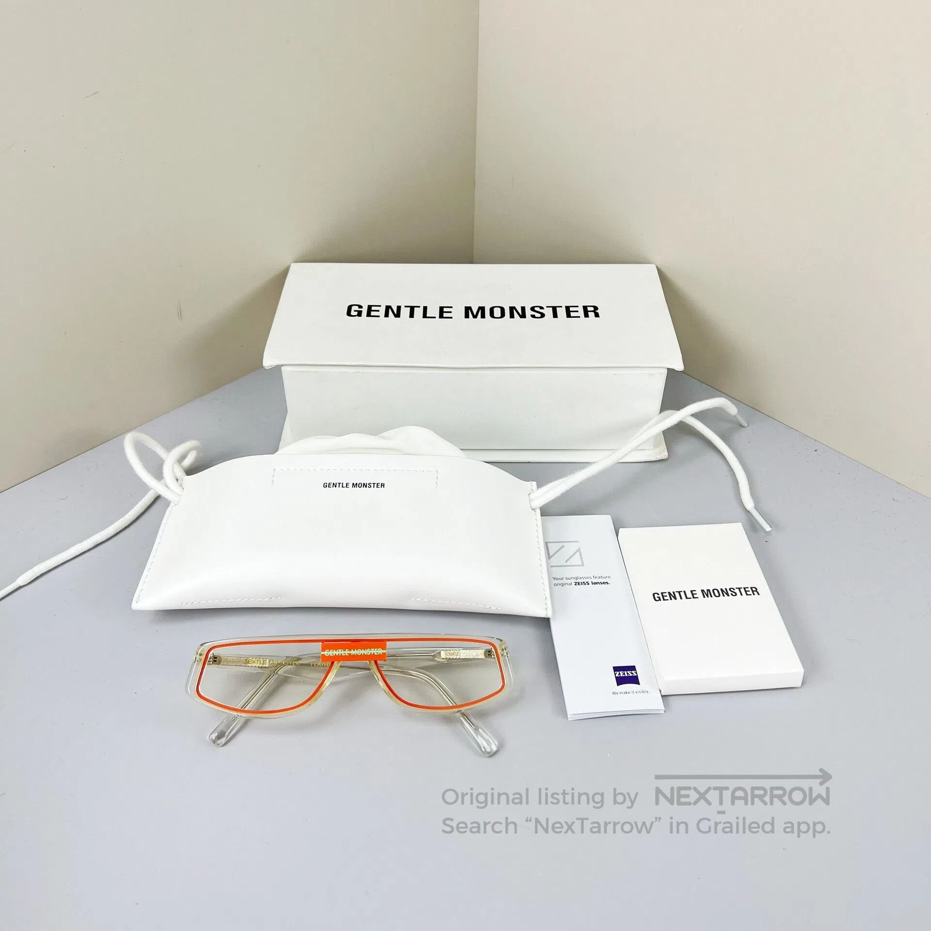 GENTLE MONSTER クリアホワイト メガネ　ANNA Gentle Monster GentleMonster Anna 01 | Grailed