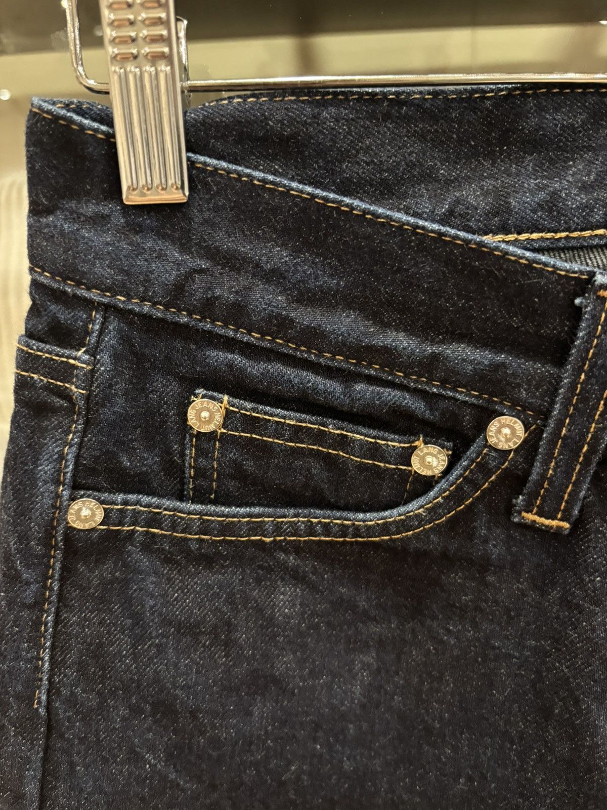 Helmut Lang Helmut Lang Dark Paint Denim Size US 28 / EU 44 - 7 Thumbnail