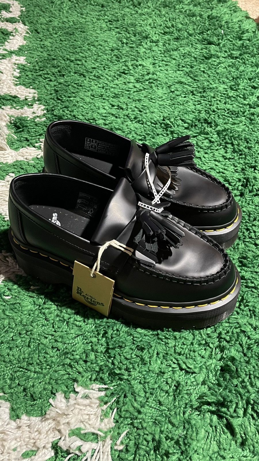 Dr. Martens Adrian quad loafers leather smooth platform Size US 6 / IT 36 - 1 Thumbnail