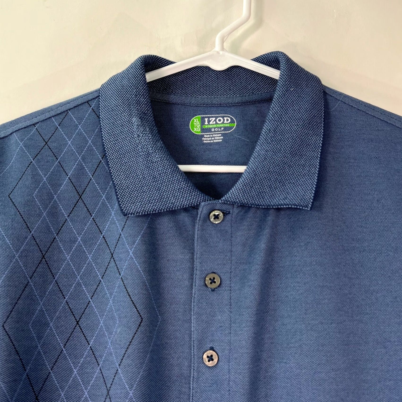 Izod Izod Polo T Shirt XL Blue Golf Polo Short Sleeve Collared Shirt T Shirt Izod Size XL Blue Golf Polo Collared Short Sleeve X Treme Function Size US XL / EU 56 / 4 - 3 Thumbnail
