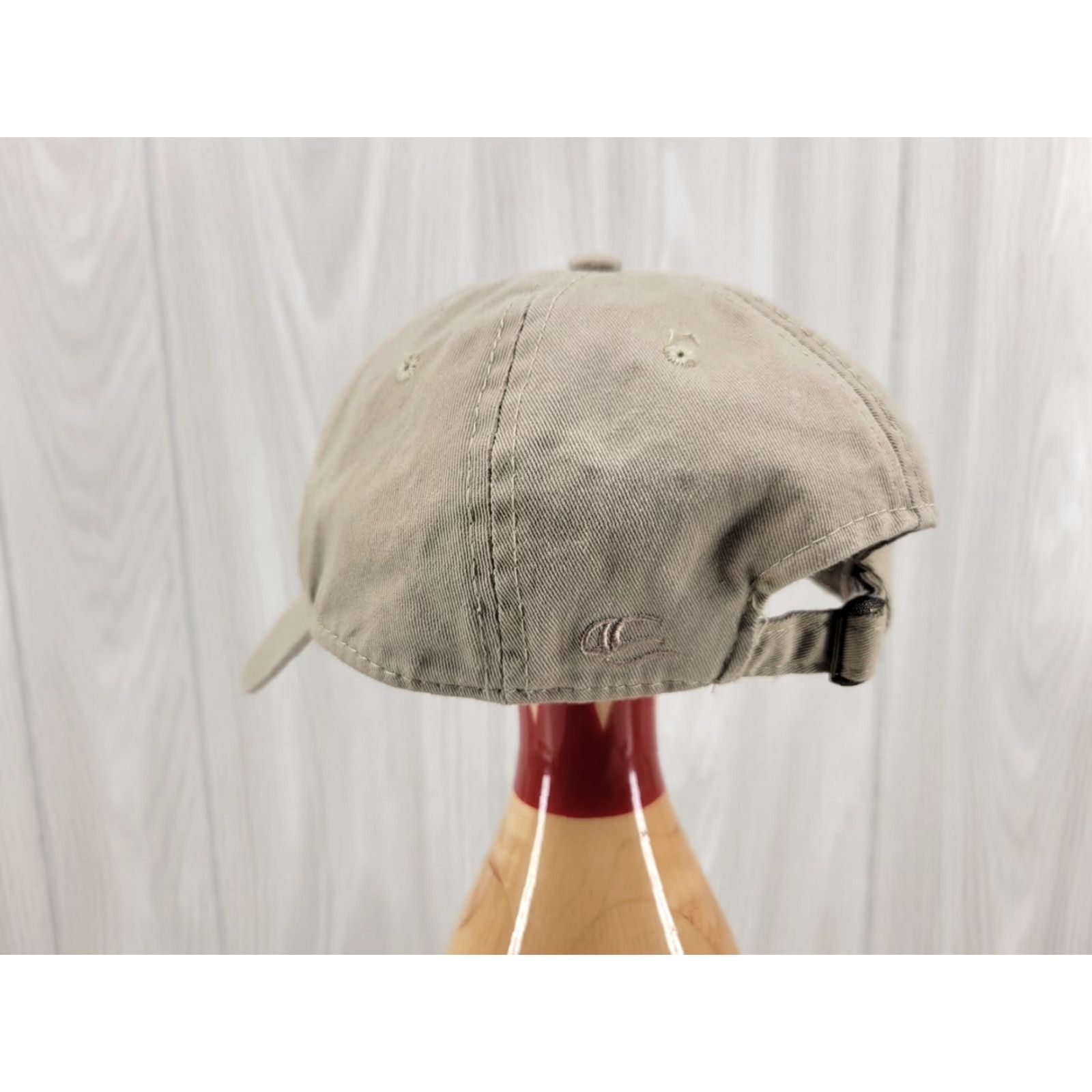 Vintage PGA State Traditions Adjustable Hat Cap Men Beige Tan Golf Hat Cap Adults Adjustable Fall Spring Summer Winter Size ONE SIZE - 6 Thumbnail