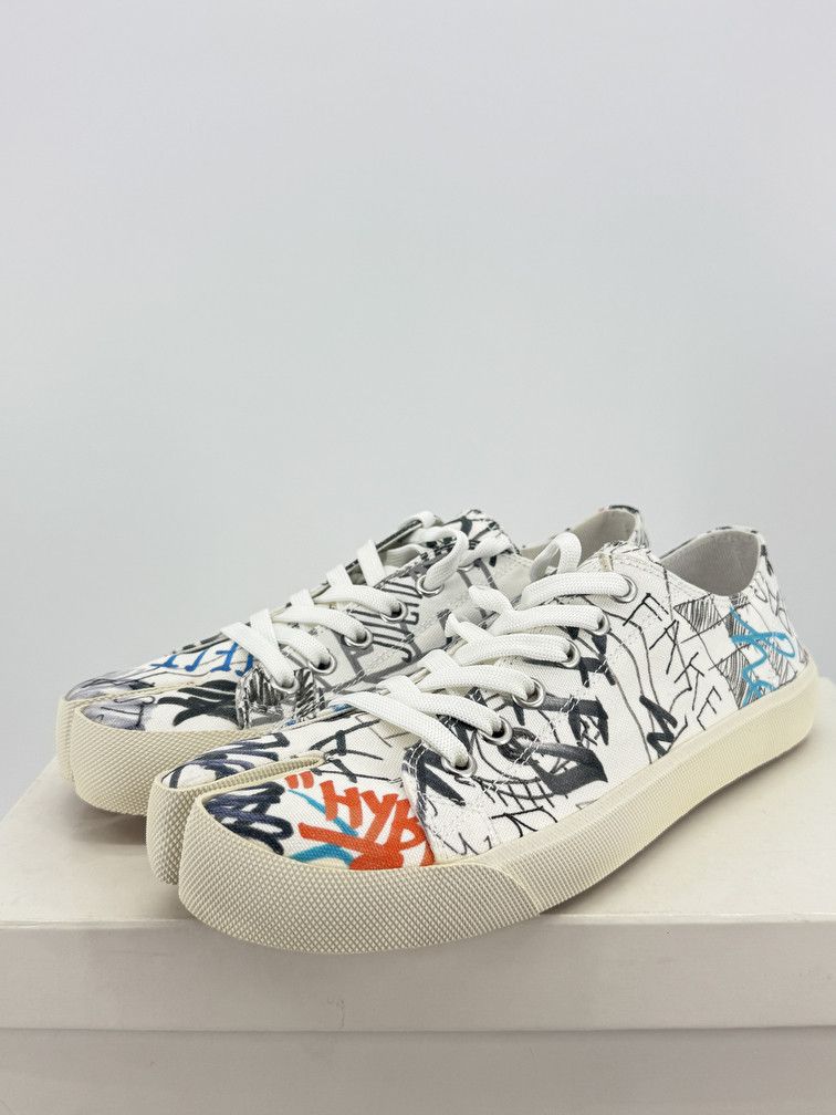 Maison Margiela Tabi Canvas Graffiti Size US 9 / EU 42 - 3 Thumbnail