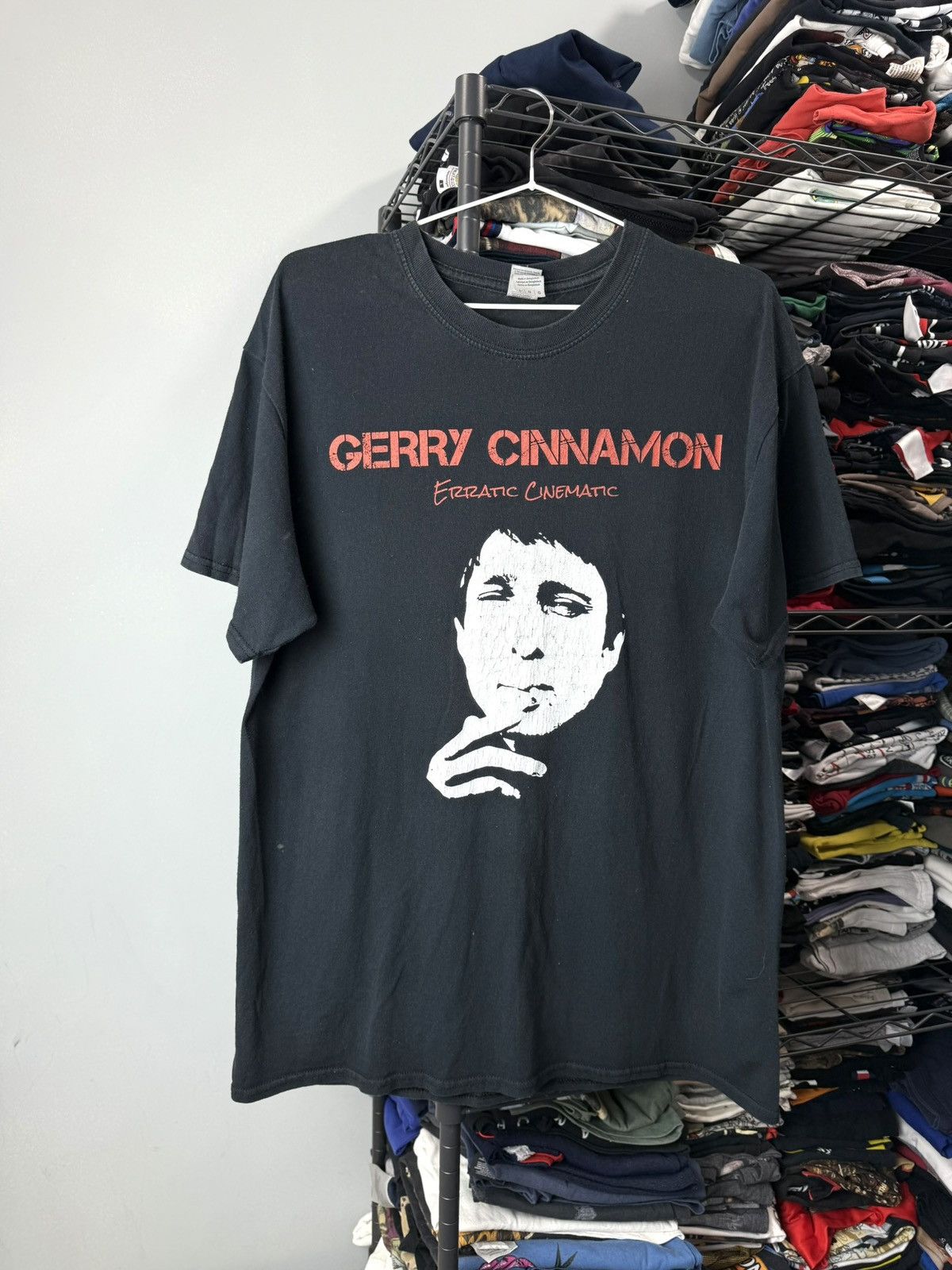 Band Tees Vintage Gerry Cinnamon Band Rock T Shirt Y2K Size US L / EU 52-54 / 3 - 1 Thumbnail