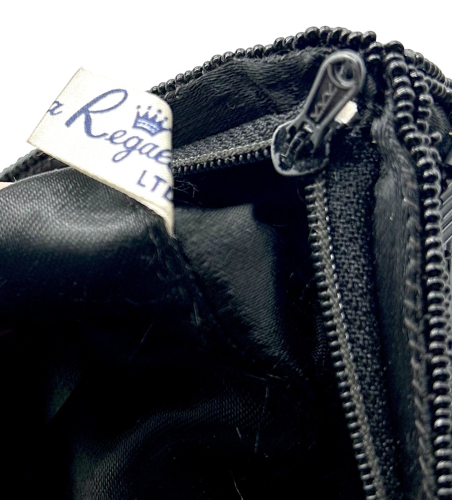 Vintage 1960's La Regale Black Beaded Clutch Size ONE SIZE - 3 Thumbnail