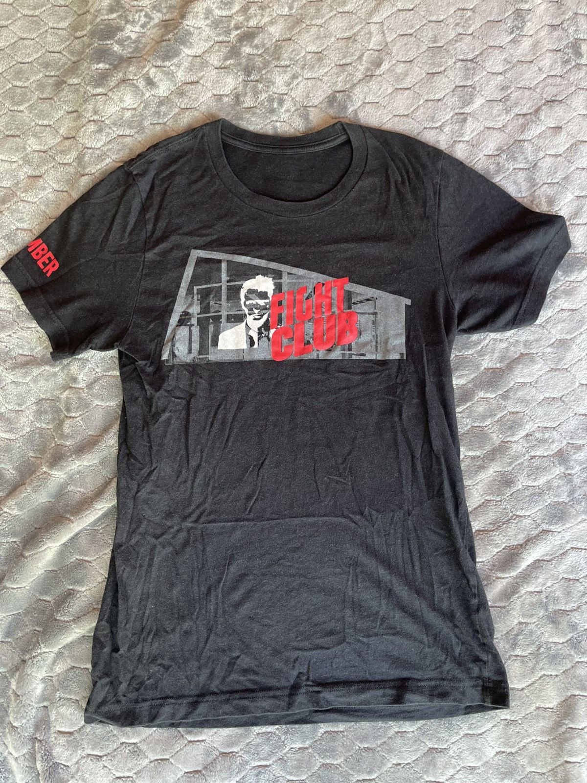 Flight Club 90’s Vintage Brad Pitt Fight Club Jiu Jitsu T-Shirt Black Size US S / EU 44-46 / 1 - 1 Thumbnail