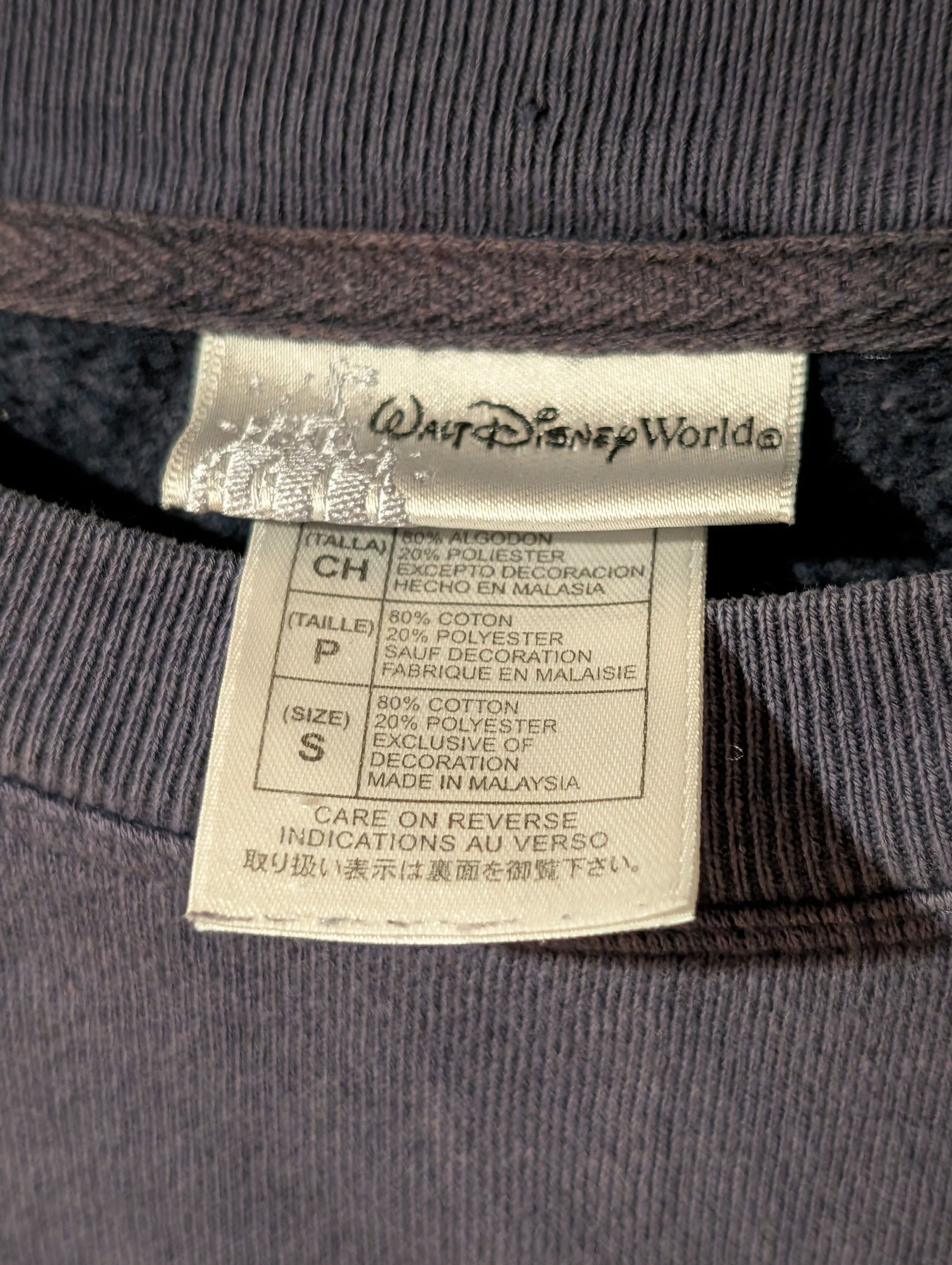 Disney Vintage Y2K Mickey Mouse Walt Disney World Sweatshirt Size US S / EU 44-46 / 1 - 3 Thumbnail