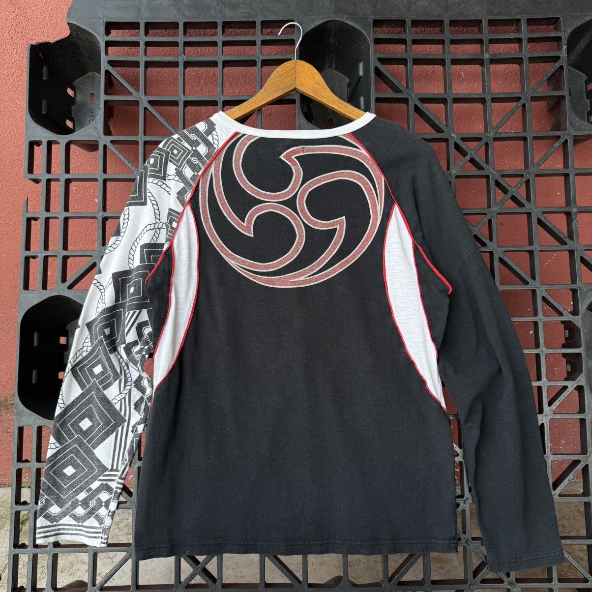 Japanese Brand Vintage Japan Thief Diary Caligraphy Patch Tee Size US M / EU 48-50 / 2 - 2 Thumbnail
