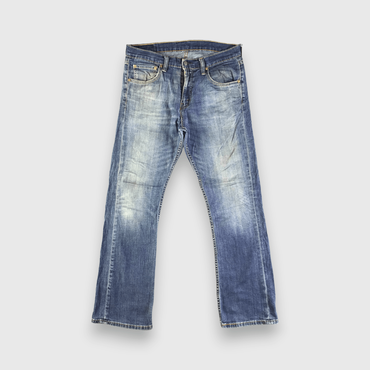 Levi's Vintage Blue Wash Levis 527 Jeans-J4408 Size US 33 - 1 Thumbnail
