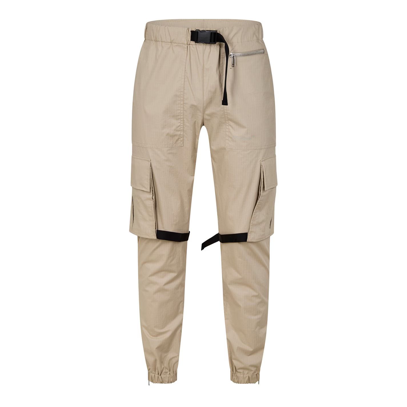 Off-White o1g2r1mq0226 Diagonal Stripes Cargo Trousers In Dark Sand Size US 28 / EU 44 - 1 Thumbnail