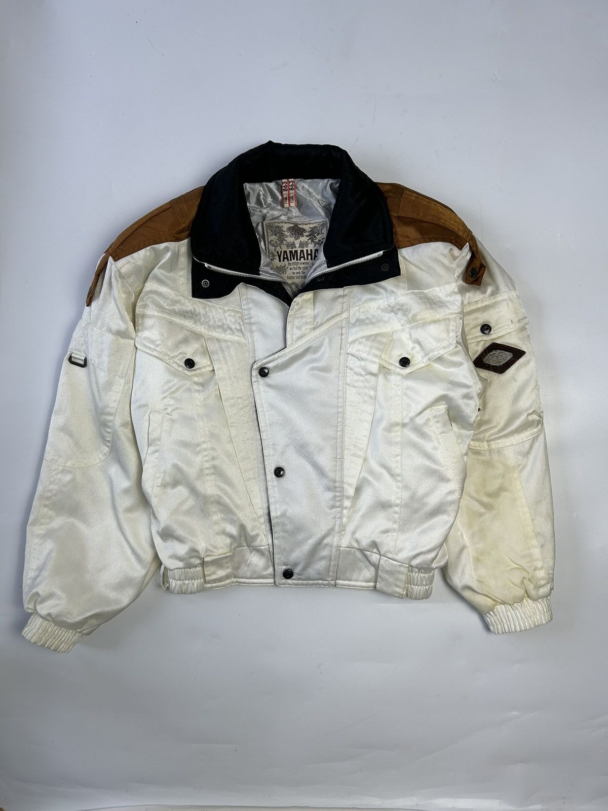 Vintage × Yamaha VINTAGE 90s YAMAHA SKI BOMBER JACKET Size US L / EU 52-54 / 3 - 1 Thumbnail