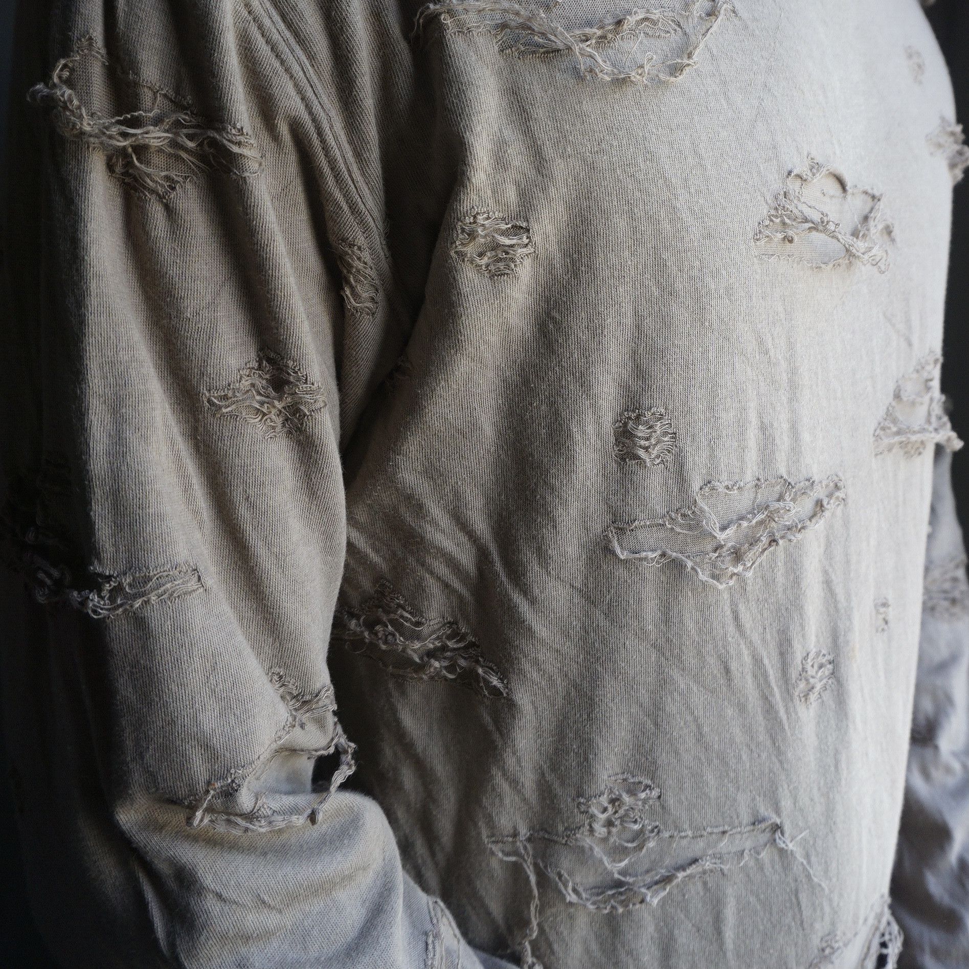 Beams Plus Beams distressed longsleeve Size US M / EU 48-50 / 2 - 11 Thumbnail