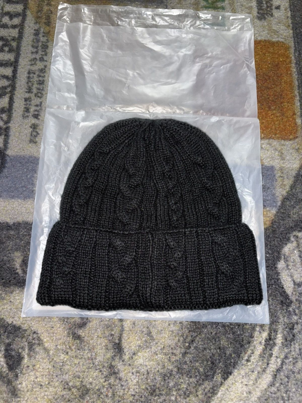 Palace P Link Beanie Black