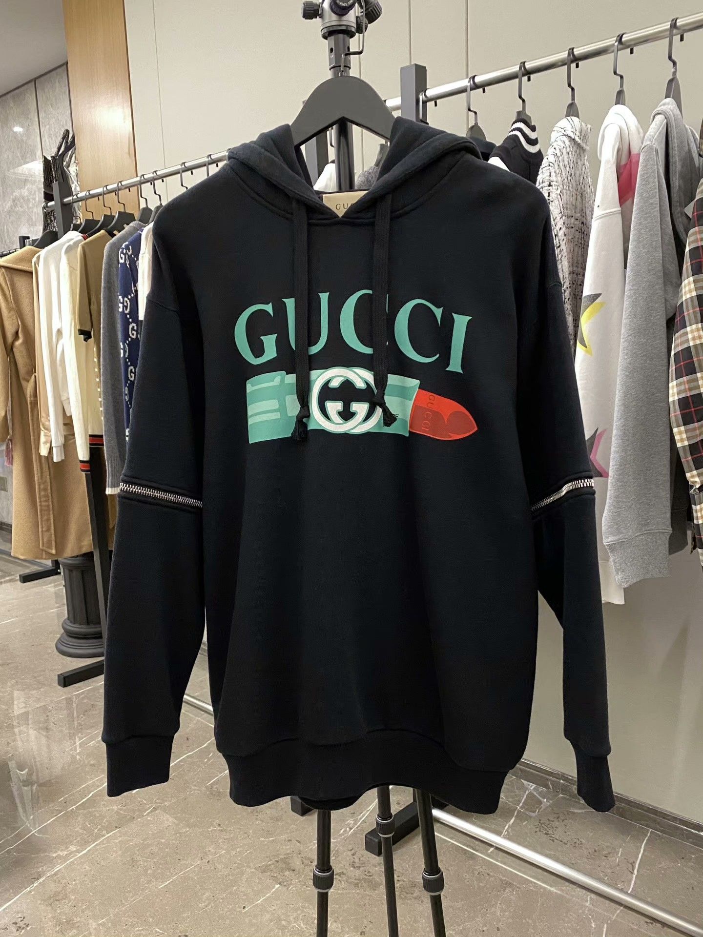 Gucci Gucci Red Hoodie s Men Size US S / EU 44-46 / 1 - 1 Thumbnail