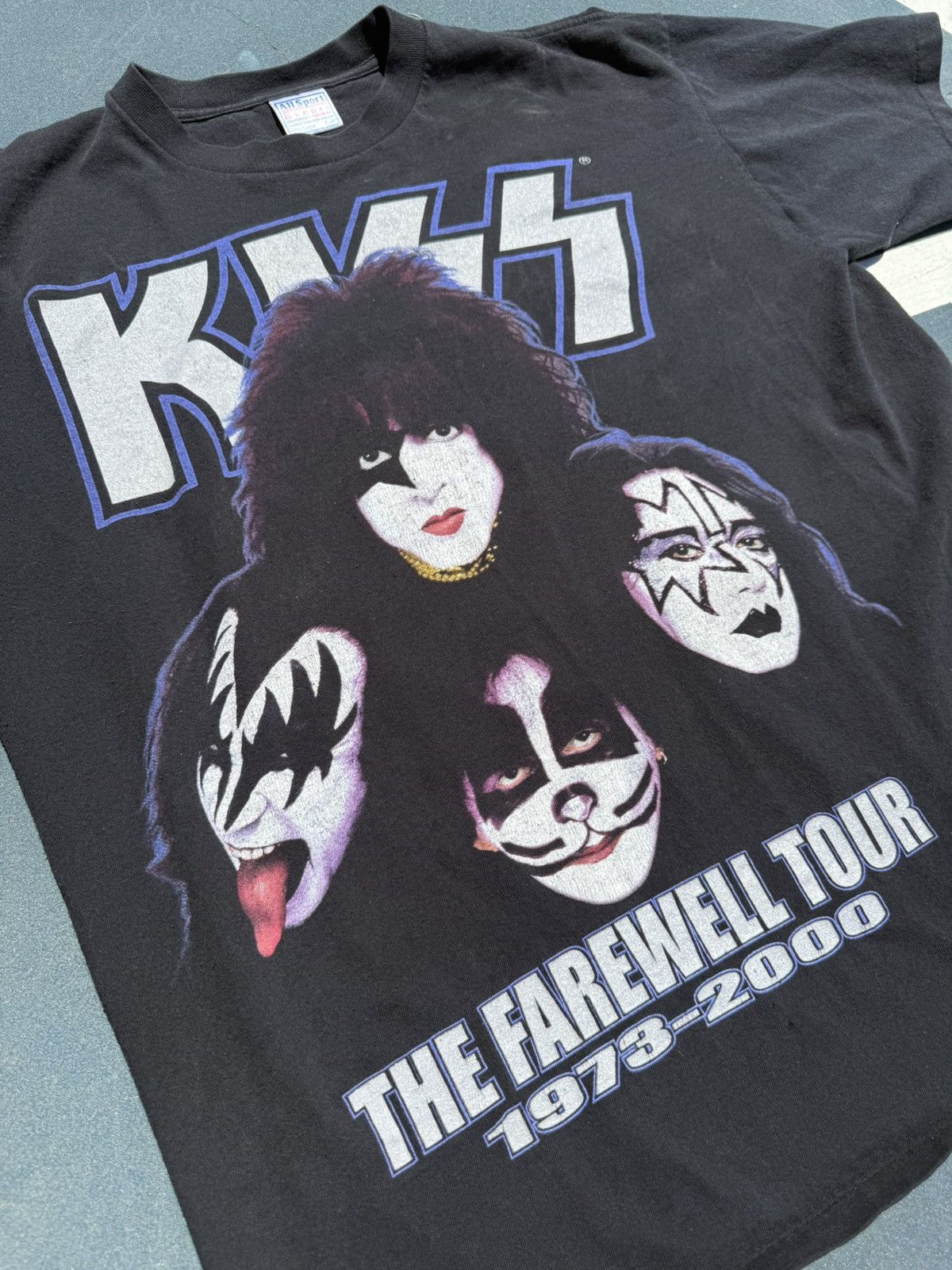 2000s Kiss “Legends Live Forever” Double Sided Print