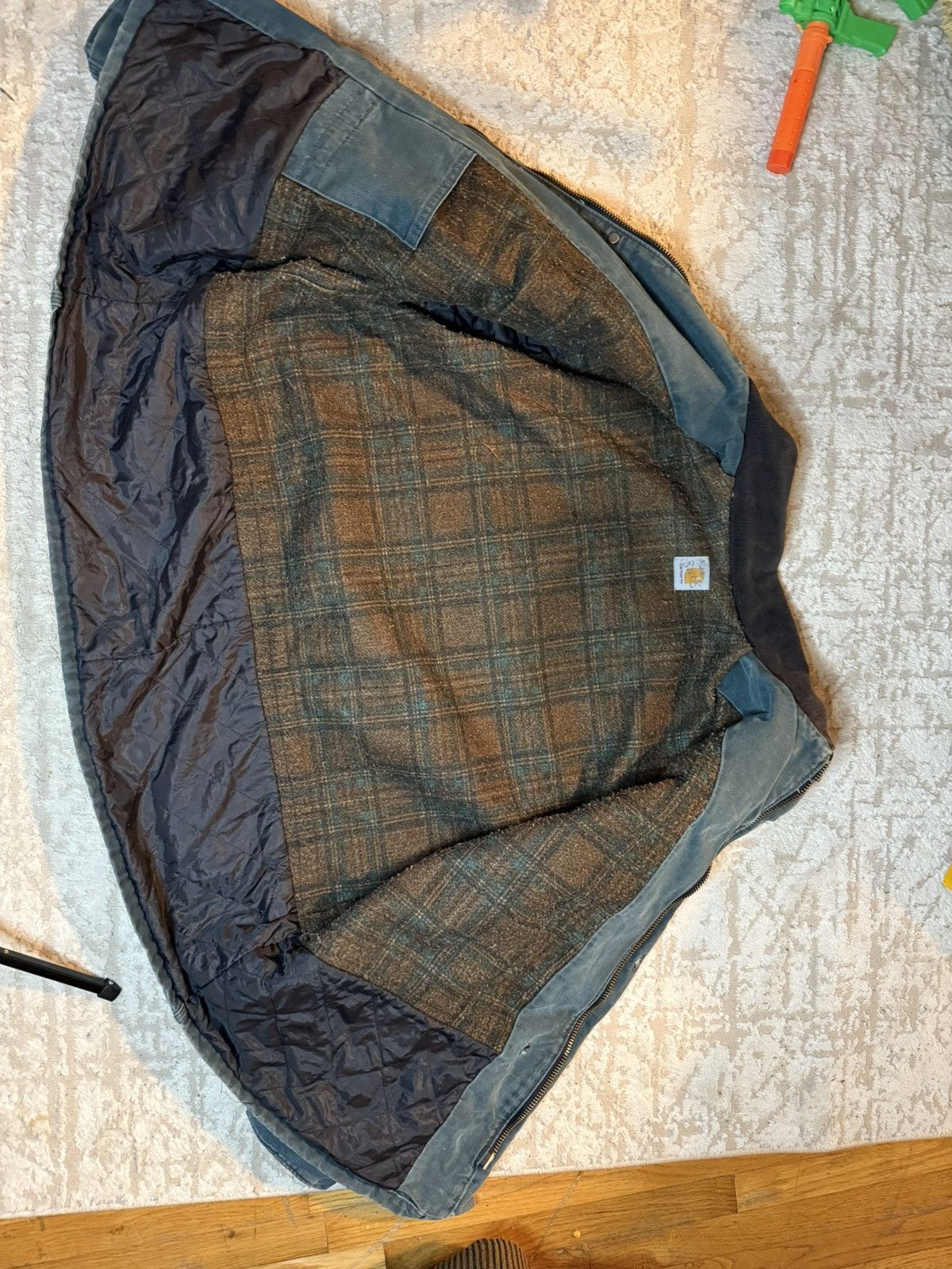 Carhartt Vintage green insulated carhartt jacket. Size US XL / EU 56 / 4 - 4 Thumbnail