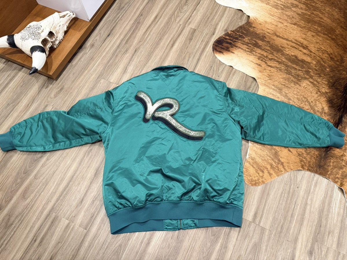 Rocawear Vintage Rocawear Satin Bomber Jacket Hiphop Streetwear Size US XXL / EU 58 / 5 - 5 Thumbnail