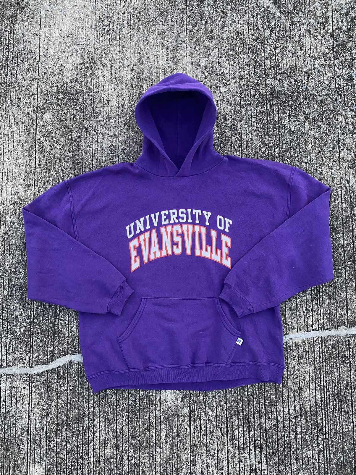Russell Athletic Vintage Russell Athletic Hoodie “EVANSVILLE” Size US L / EU 52-54 / 3 - 1 Thumbnail
