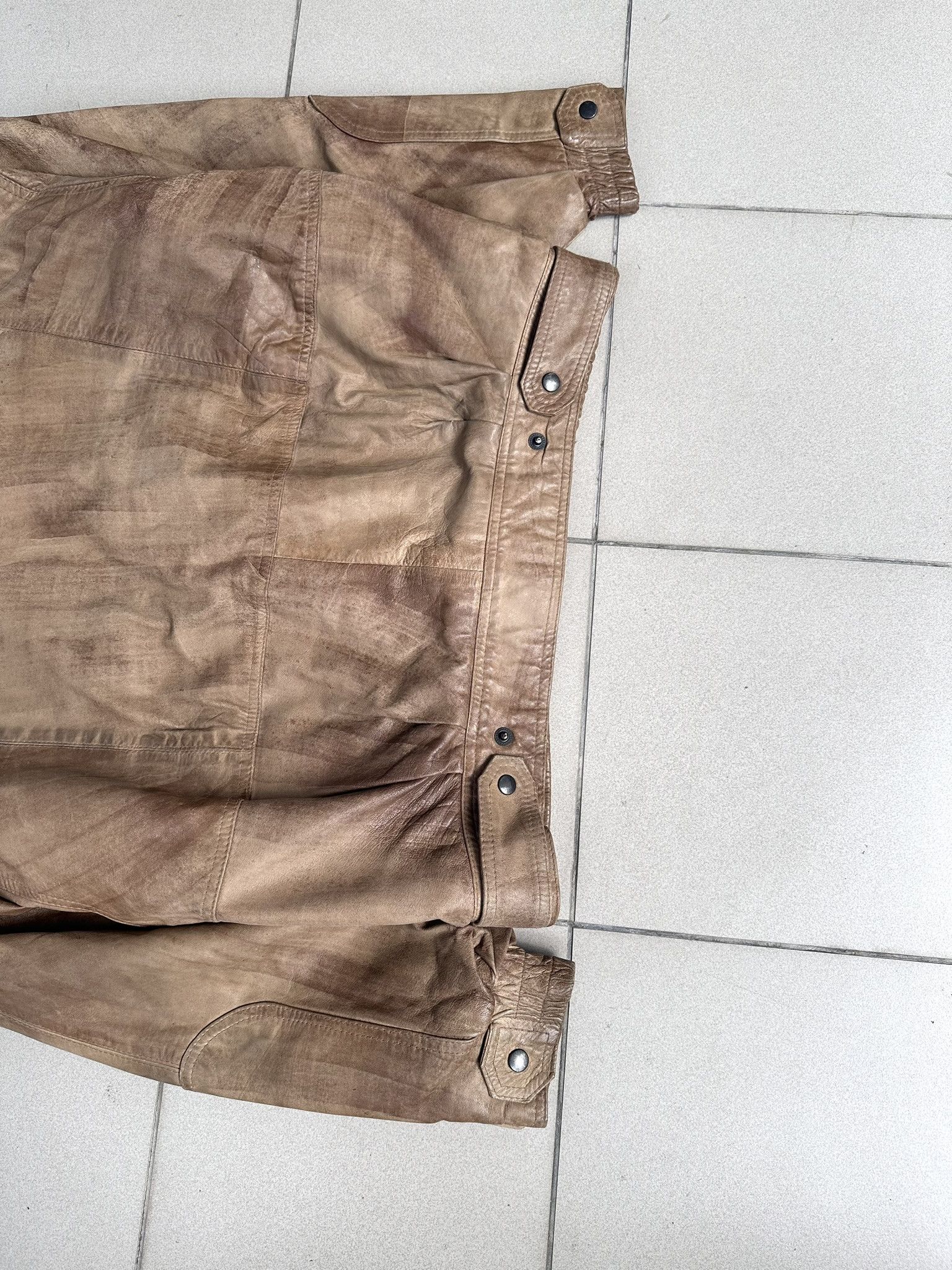 Leather × Vintage Leather men jacket vintage old money starboy Size US L / EU 52-54 / 3 - 7 Thumbnail