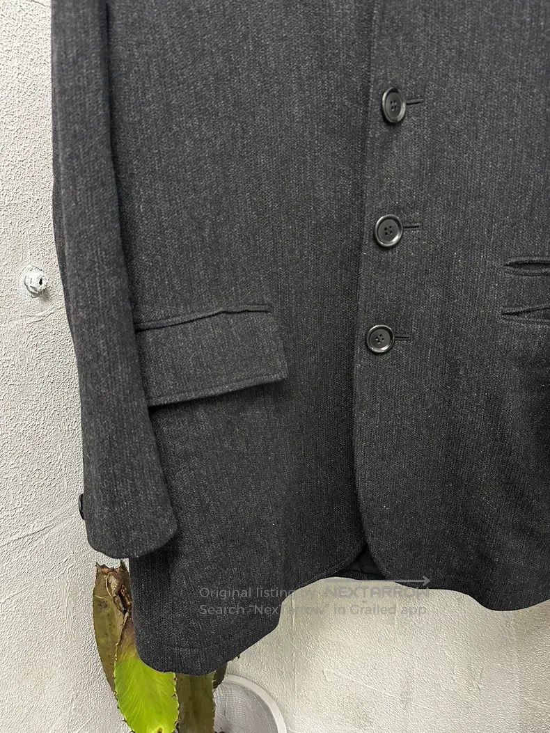 Yohji Yamamoto YOHJI YAMAMOTO Wool Coat Size L / US 10 / IT 46 - 3 Thumbnail