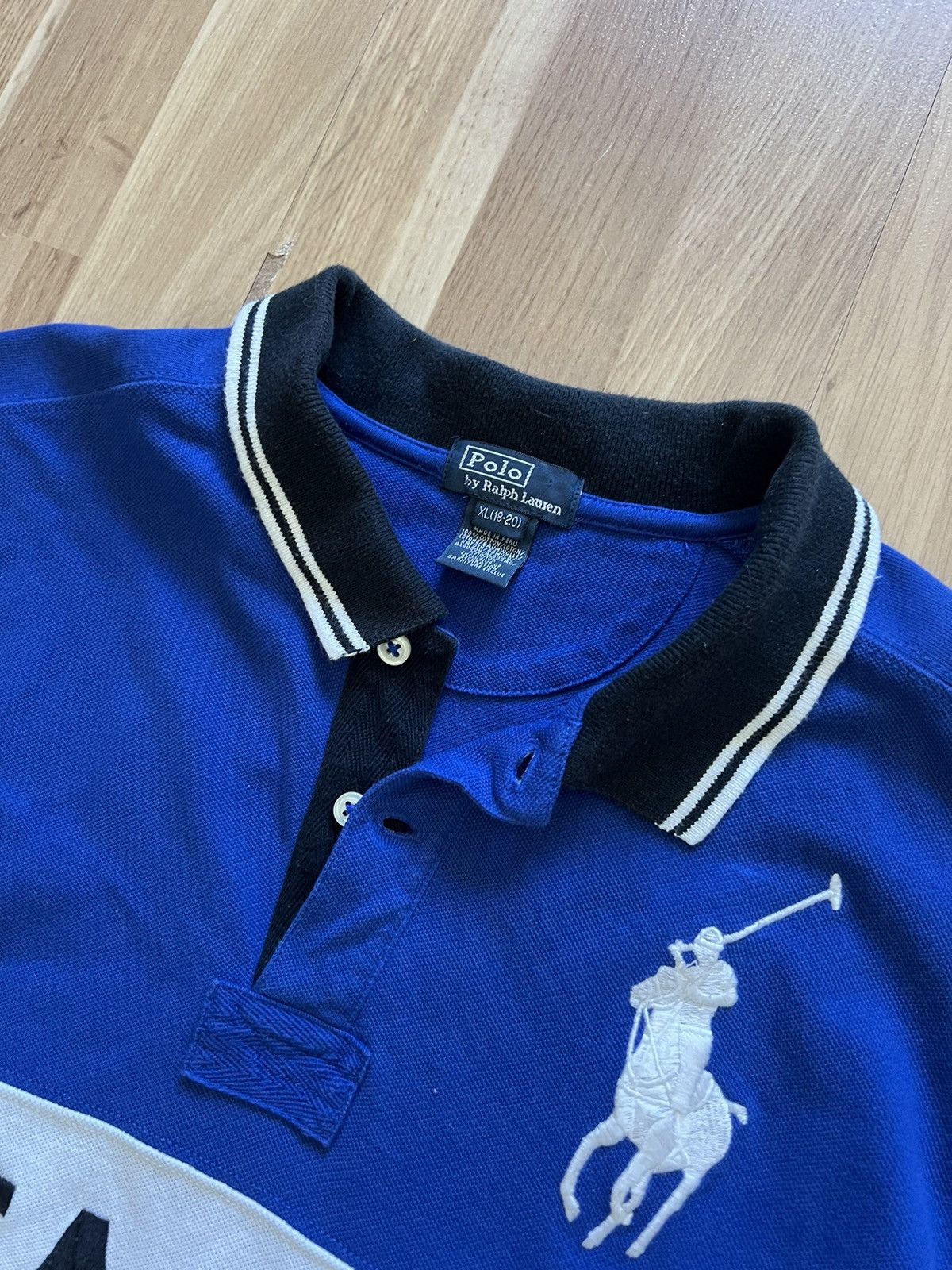 Polo Ralph Lauren × Ralph Lauren × Vintage Polo Ralph Lauren vintage Chief Keef Italia t shirt polo Size US M / EU 48-50 / 2 - 5 Thumbnail