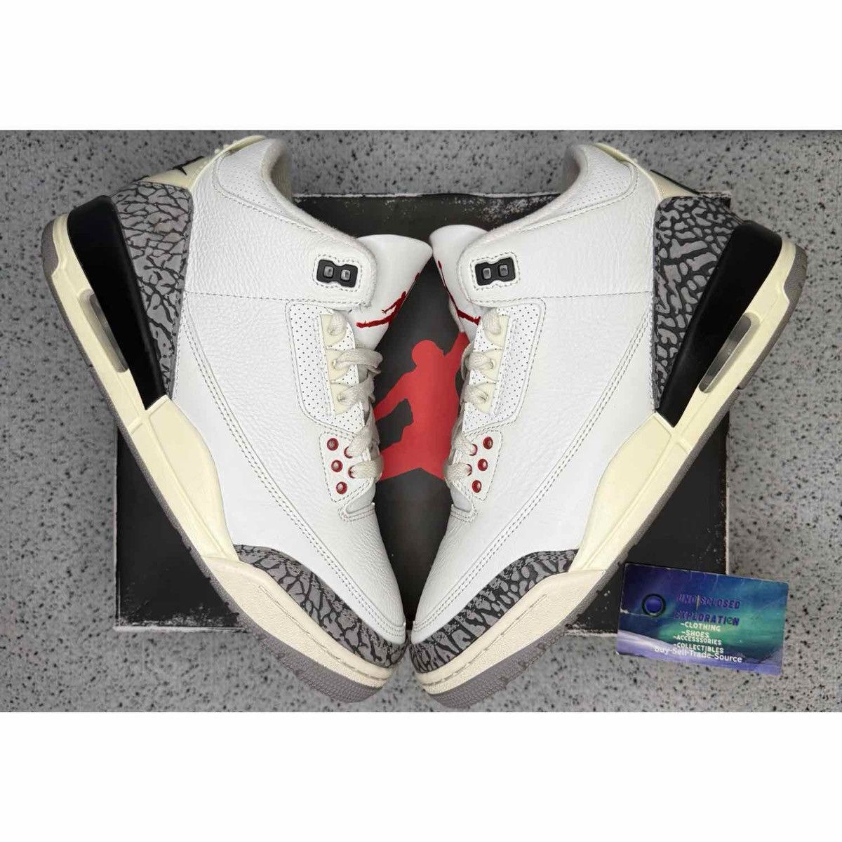 Jordan Brand Jordan 3 White Cement Reimagined 8 Men Size US 8 / EU 41 - 1 Thumbnail