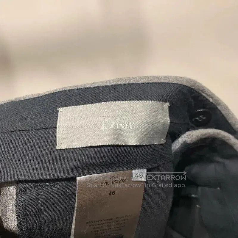 Dior Dior Casual Gray Wool Men's Pants . Size US 32 / EU 48 - 2 Thumbnail