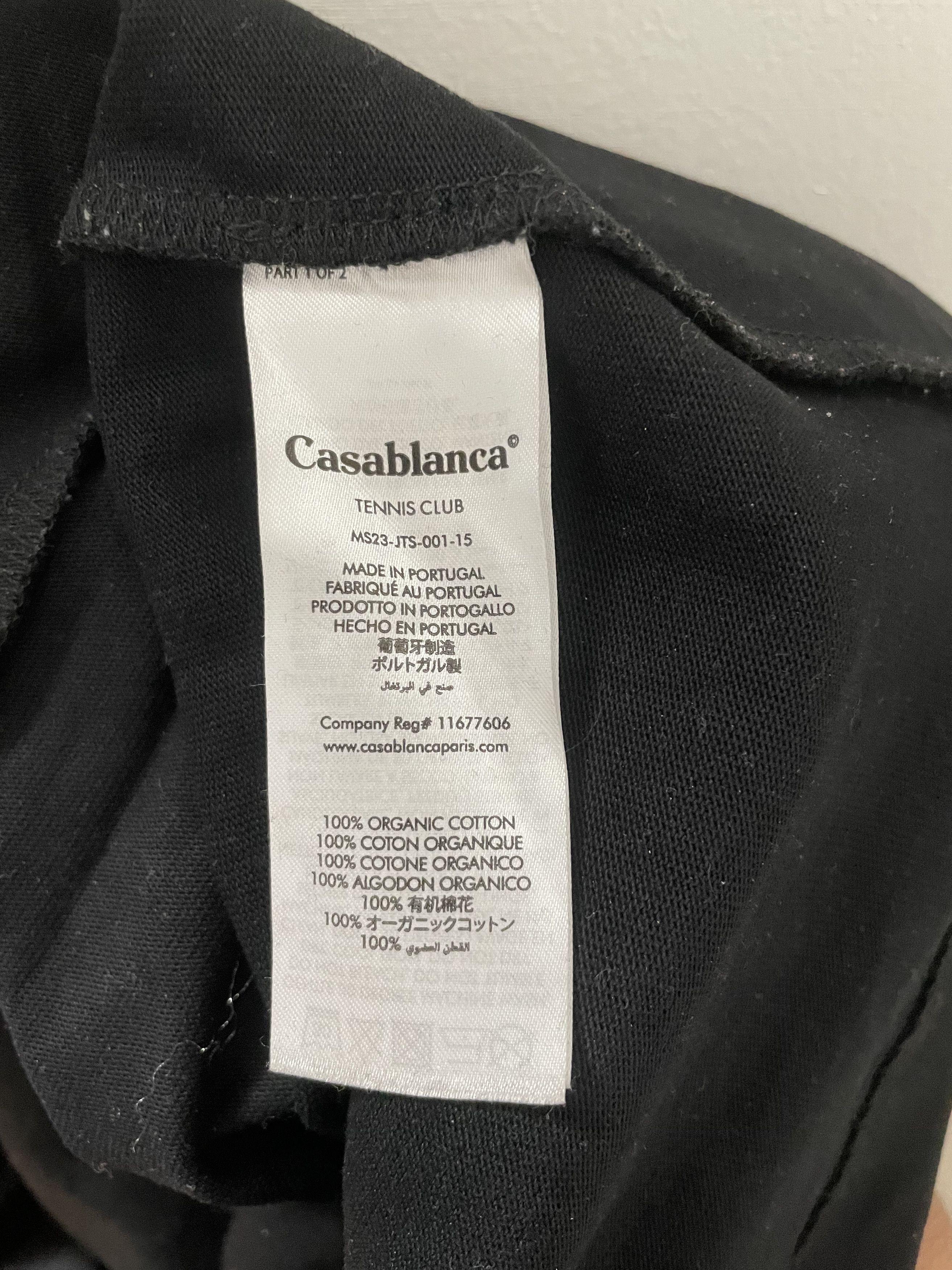 Casablanca Casablanca Tennis Club T-Shirt Size US S / EU 44-46 / 1 - 5 Thumbnail