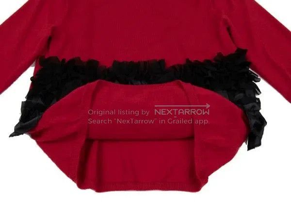 Comme des Garcons Comme Des Garcons Red vintage patterned top Size S / US 4 / IT 40 - 8 Thumbnail