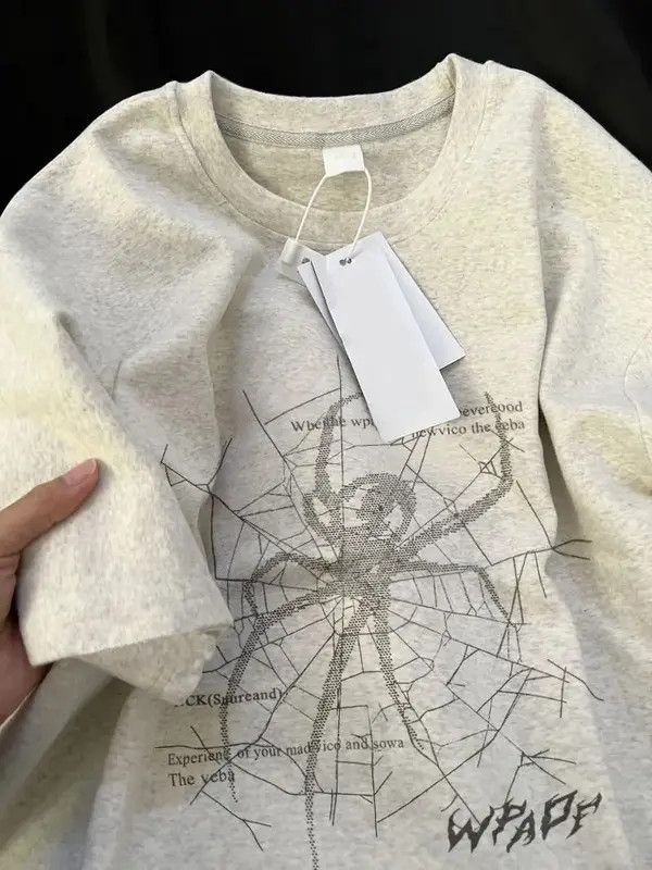 VIBE Spider T-shirt Top Graphic Print Hip Hop Harajuku style Size US L / EU 52-54 / 3 - 1 Thumbnail